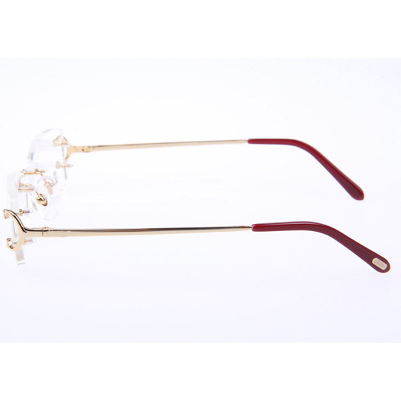 Cartier CT 4193826 Eyeglasses In Gold - DesignerGu