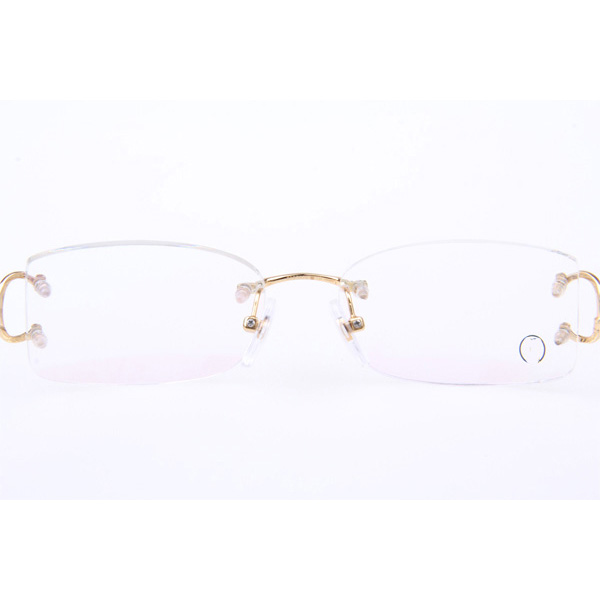 Cartier CT 4193826 Eyeglasses In Gold - DesignerGu