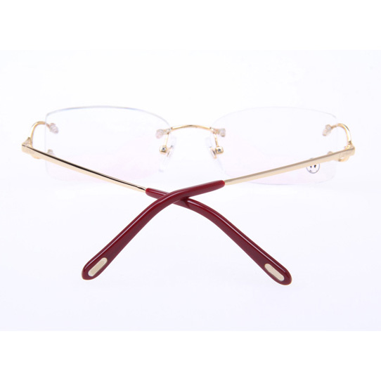 Cartier CT 4193826 Eyeglasses In Gold - DesignerGu