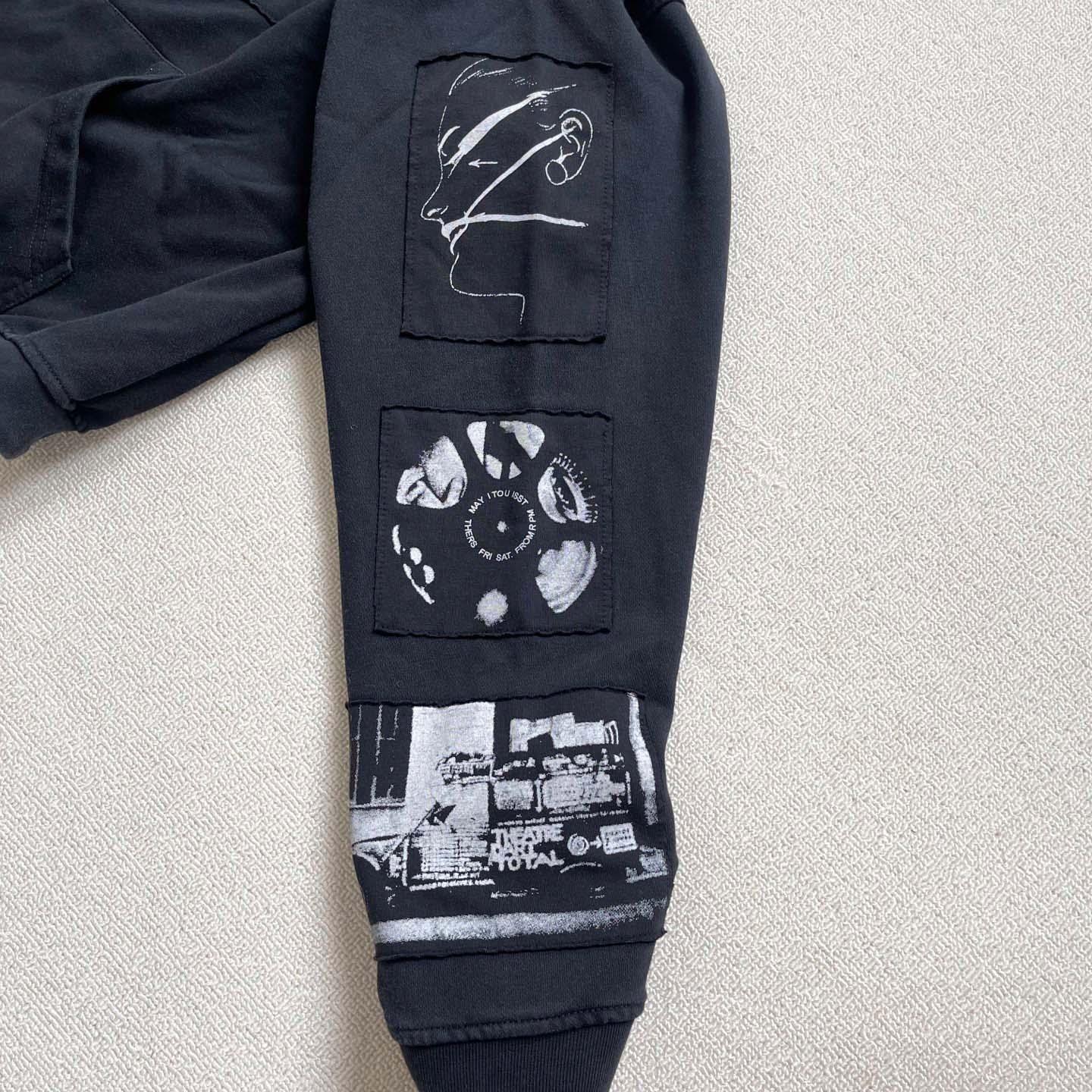 Enfants Riches Déprimés  Asphyxiation Assemblage Zip Hoodie - DesignerGu