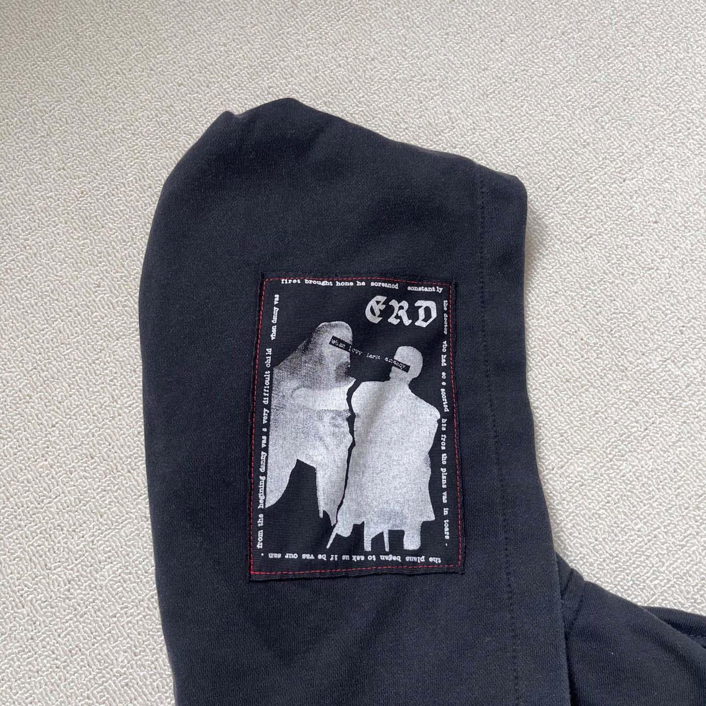 Enfants Riches Déprimés  Asphyxiation Assemblage Zip Hoodie - DesignerGu