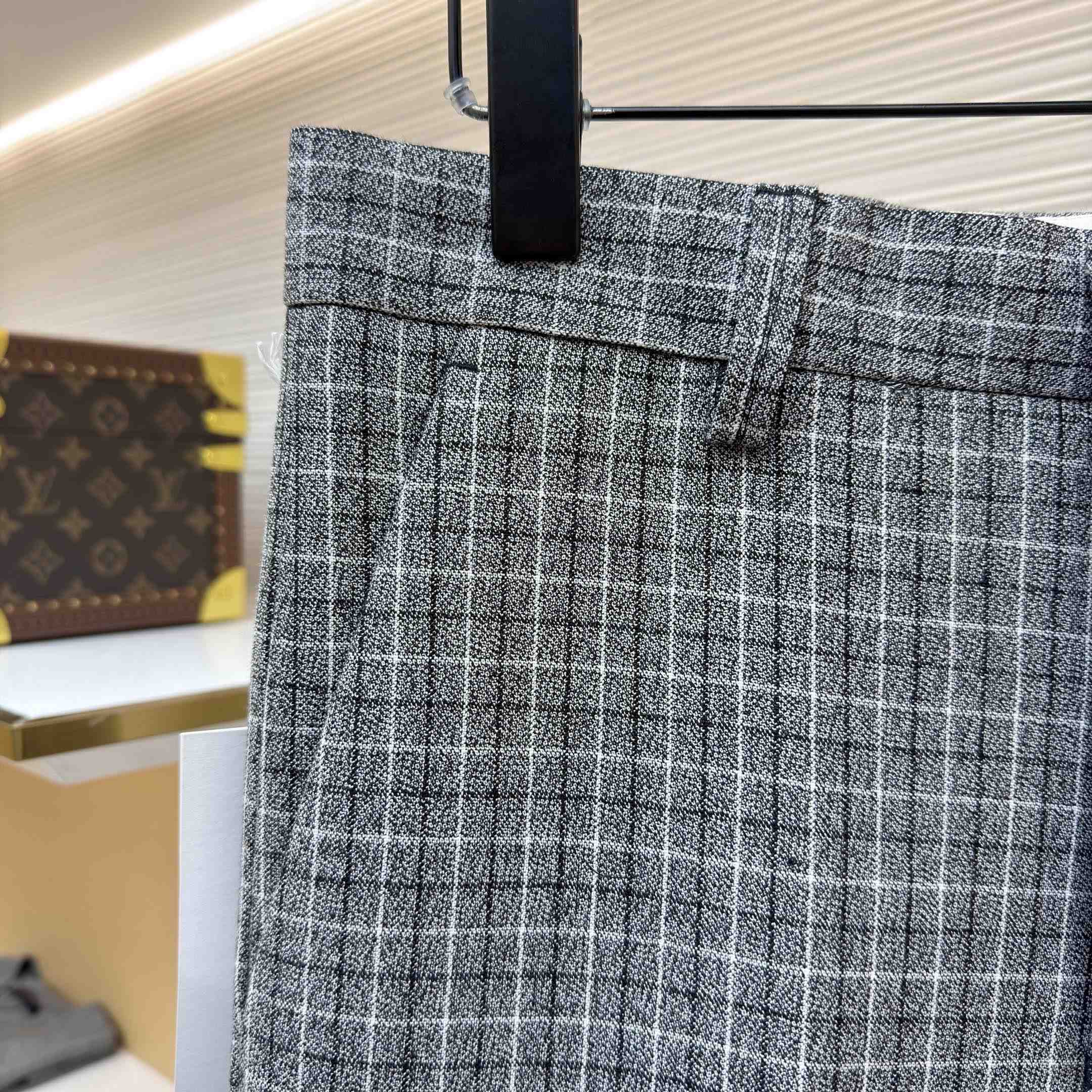 Acne Studios - Wool Check Trousers - DesignerGu