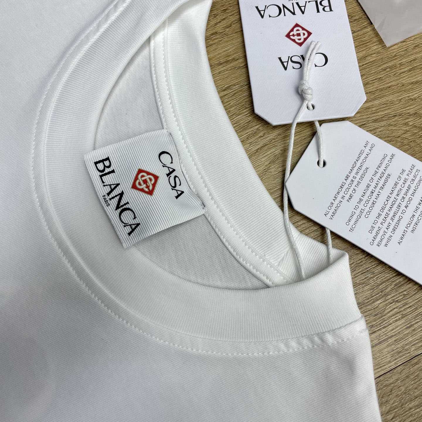 Casablanca Volcano Short Sleeve T‑Shirt C1130 - DesignerGu