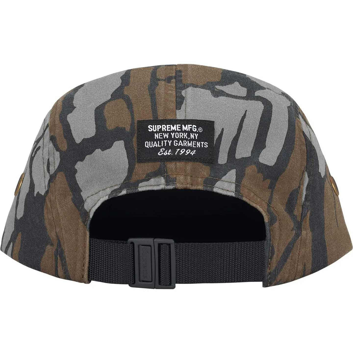 Supreme Military Camp Cap 'Mossy Oak Trebark Camo' - DesignerGu