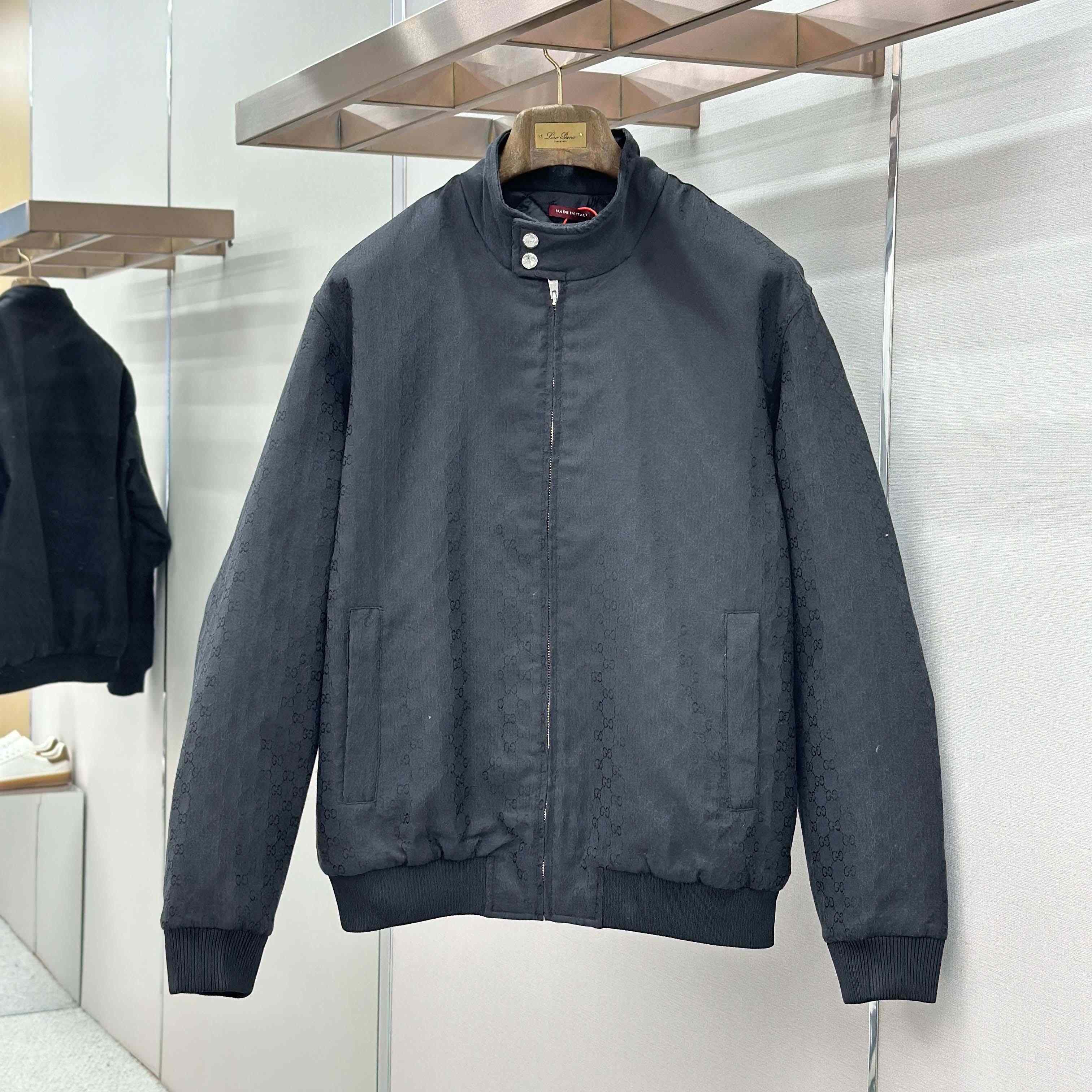 Gucci GG Ripstop Zip Jacket - DesignerGu