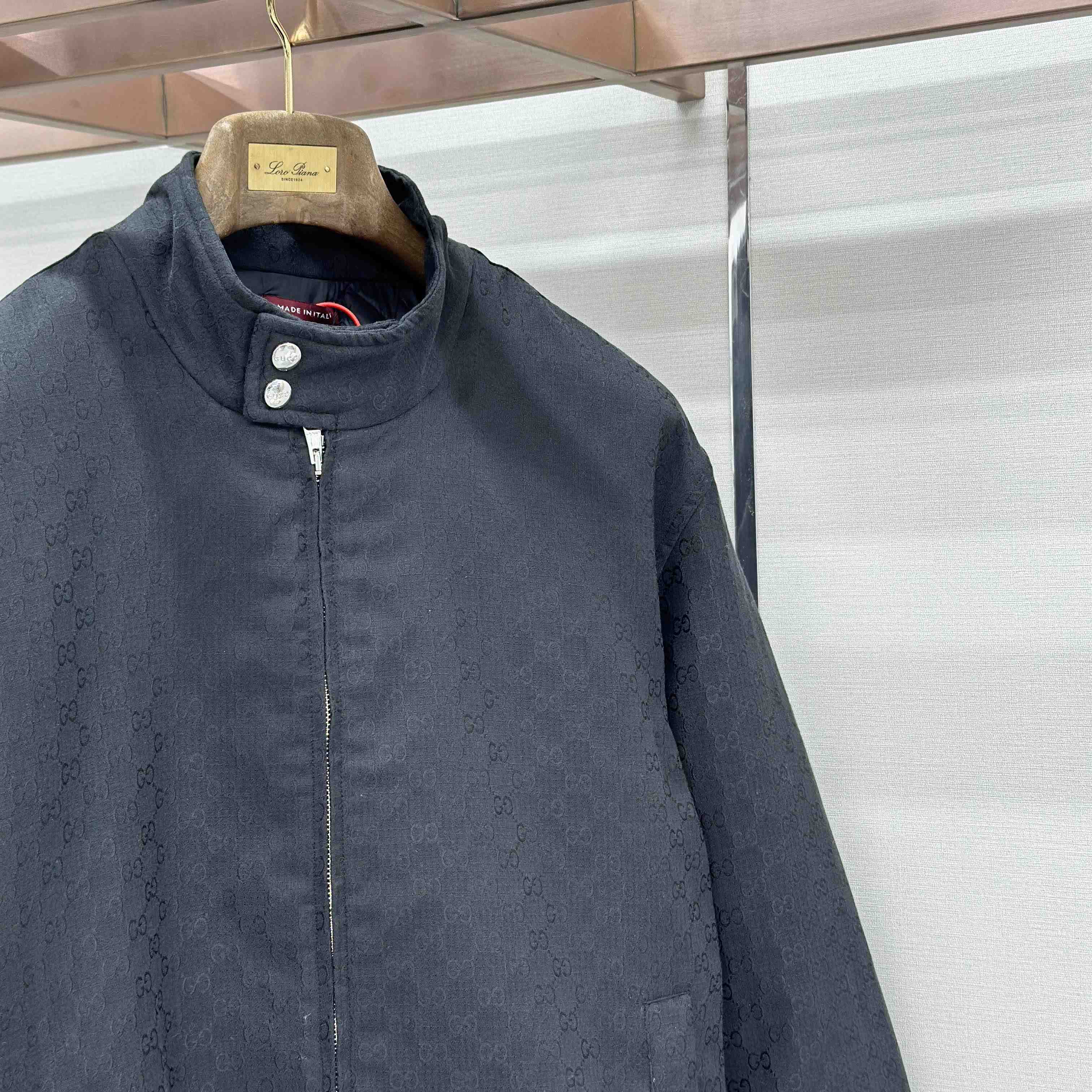 Gucci GG Ripstop Zip Jacket - DesignerGu