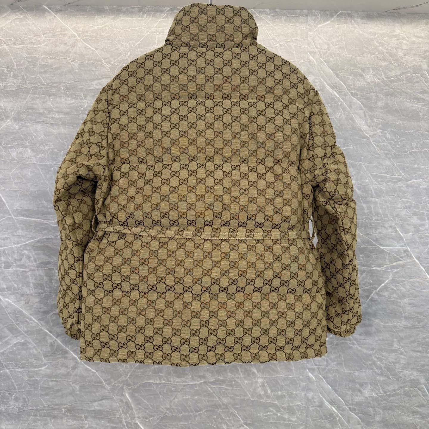 Gucci GG Canvas Bomber Jacket - DesignerGu