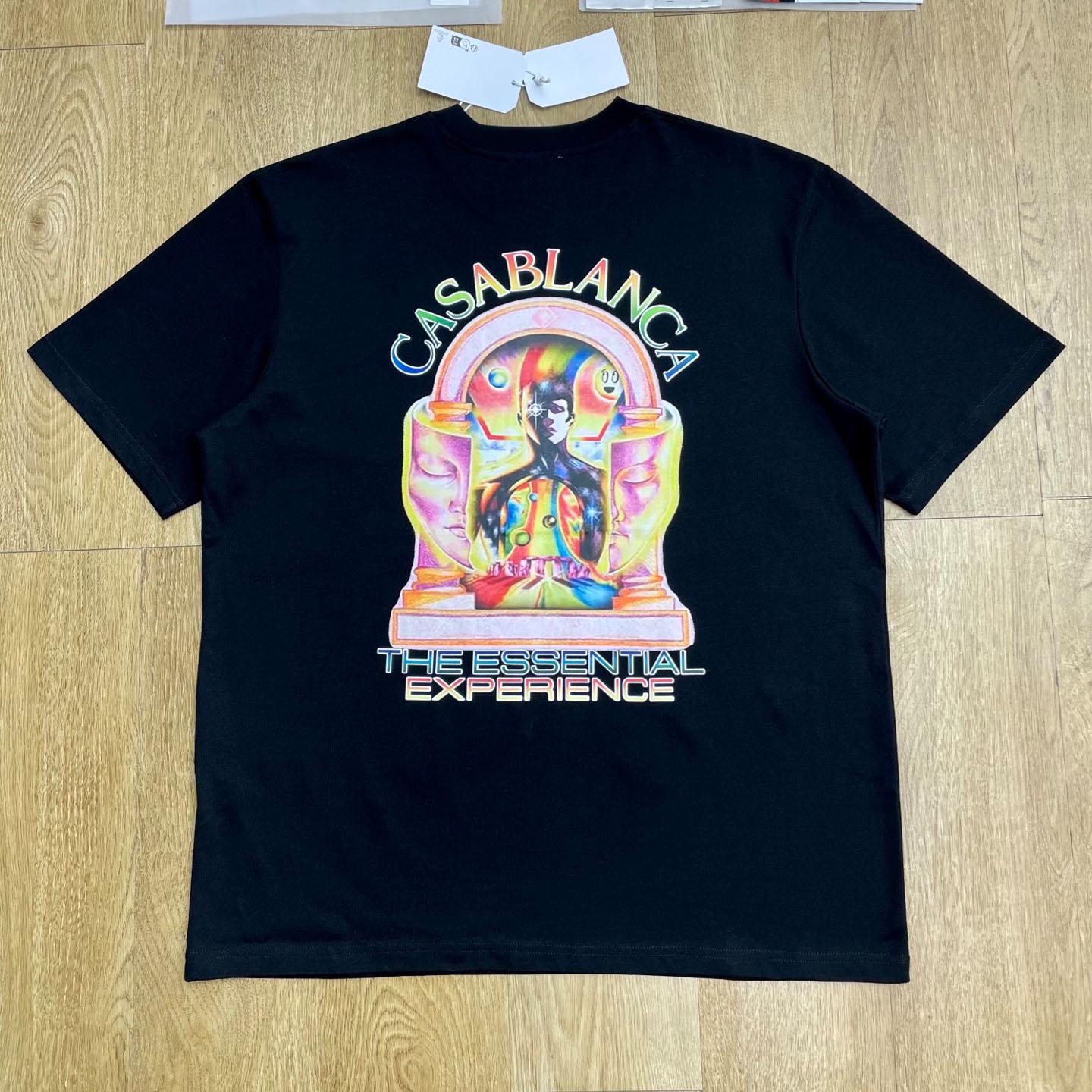 Casablanca Essential Experience printed cotton T-shirt C1113 - DesignerGu