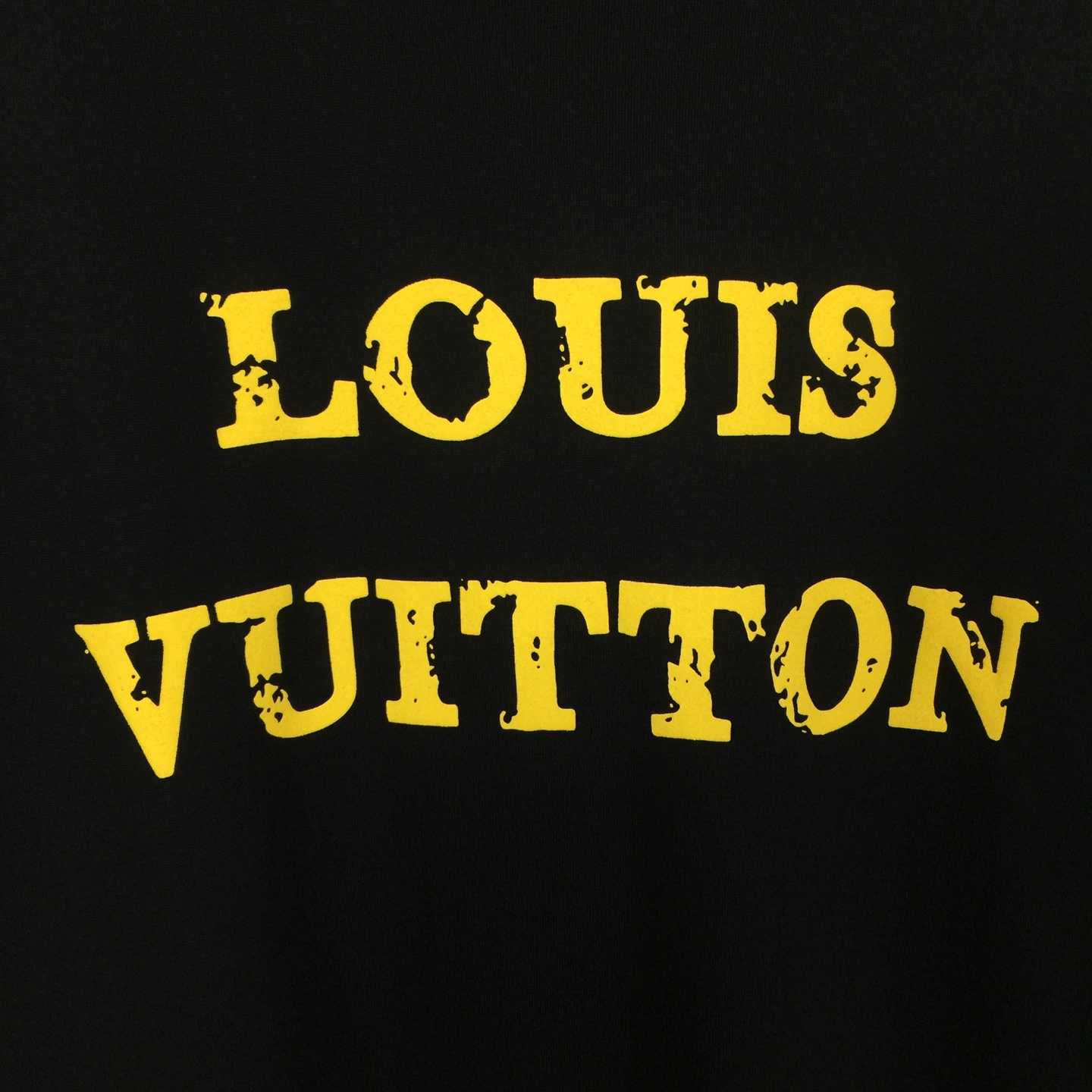 Louis Vuitton Cotton Crewneck Short-sleeve T-shirt - DesignerGu