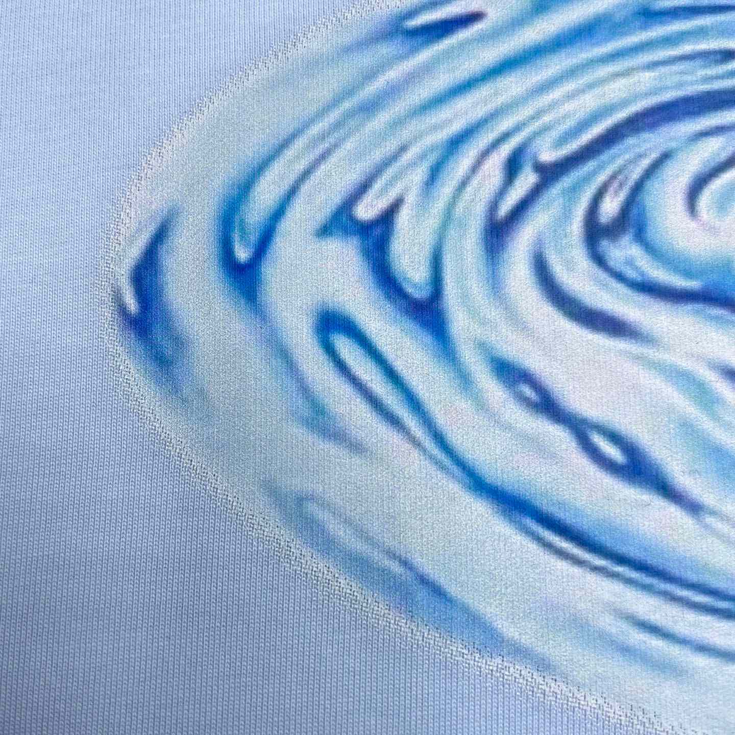 Casablanca DRIP LOGO SHORT SLEEVE T‑SHIRT C1129 - DesignerGu