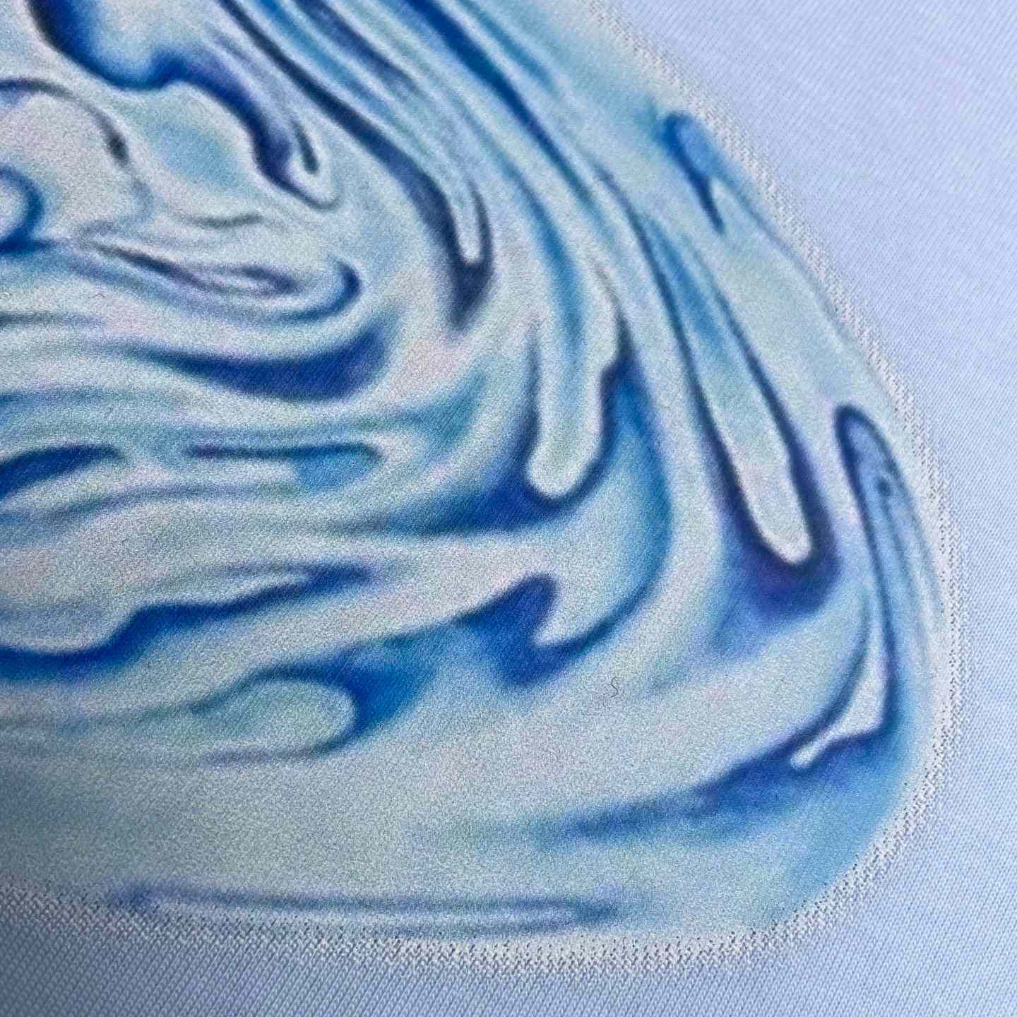 Casablanca DRIP LOGO SHORT SLEEVE T‑SHIRT C1129 - DesignerGu