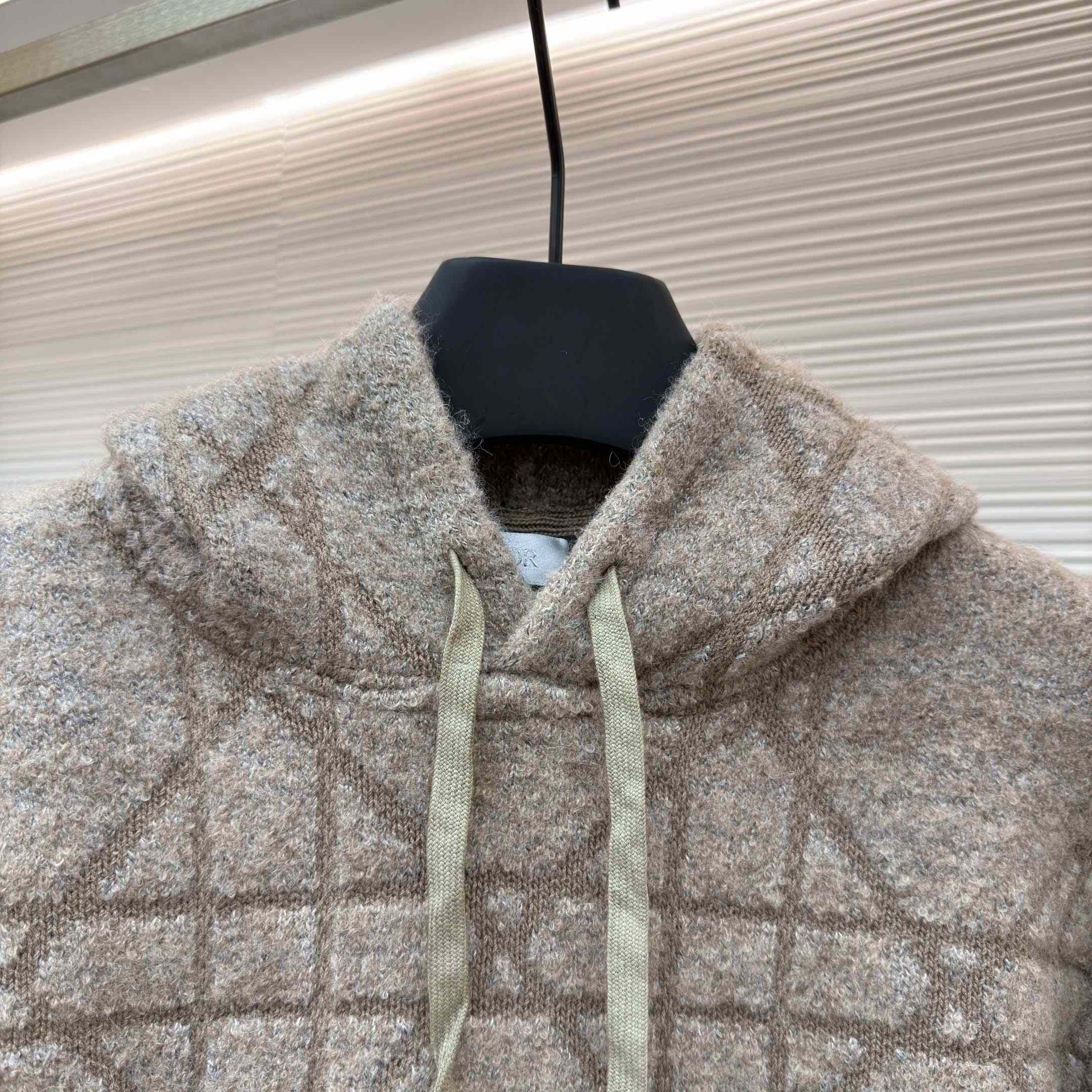 Dior Cannage Hooded Sweatshirt  - DesignerGu