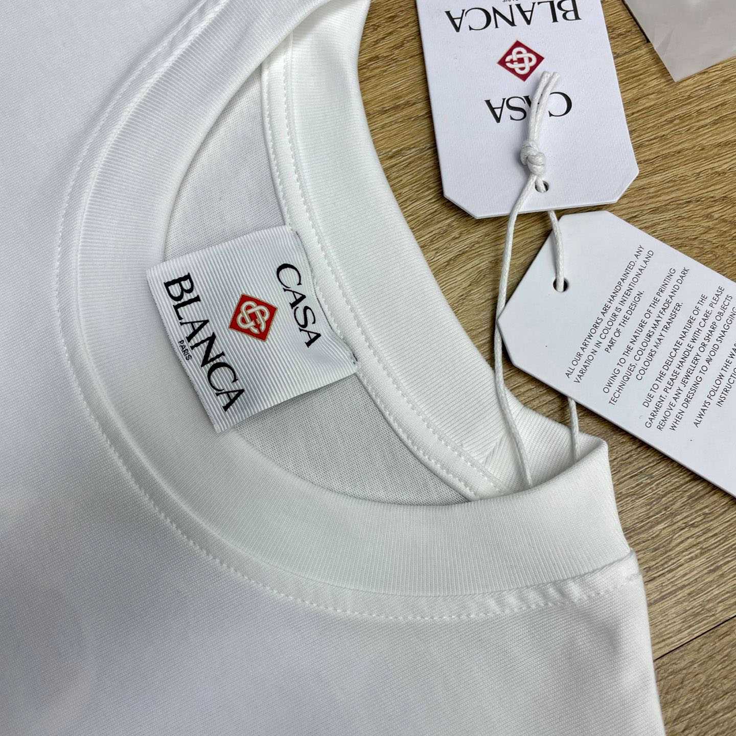 Casablanca Heat Map Logo Short Sleeve T‑Shirt C1124 - DesignerGu