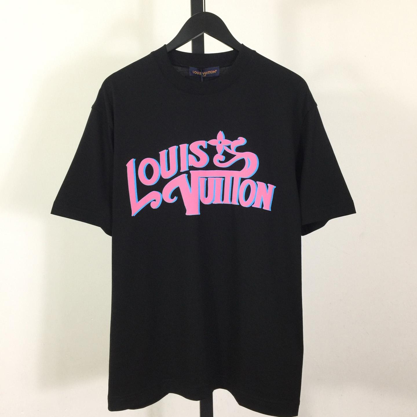 Louis Vuitton Graphic Short-sleeved Crewneck - DesignerGu
