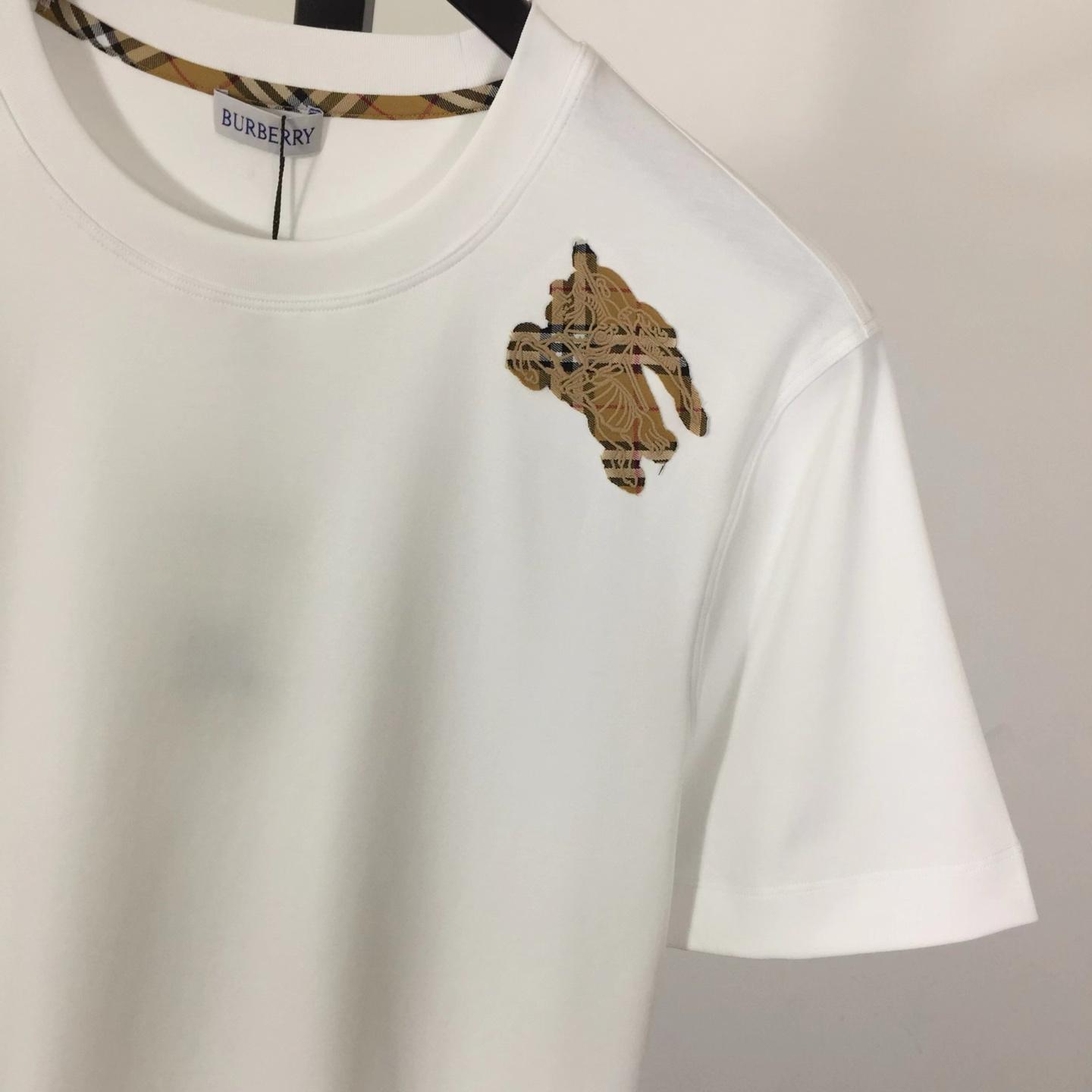 Burberry Logo Cotton T-shirt - DesignerGu