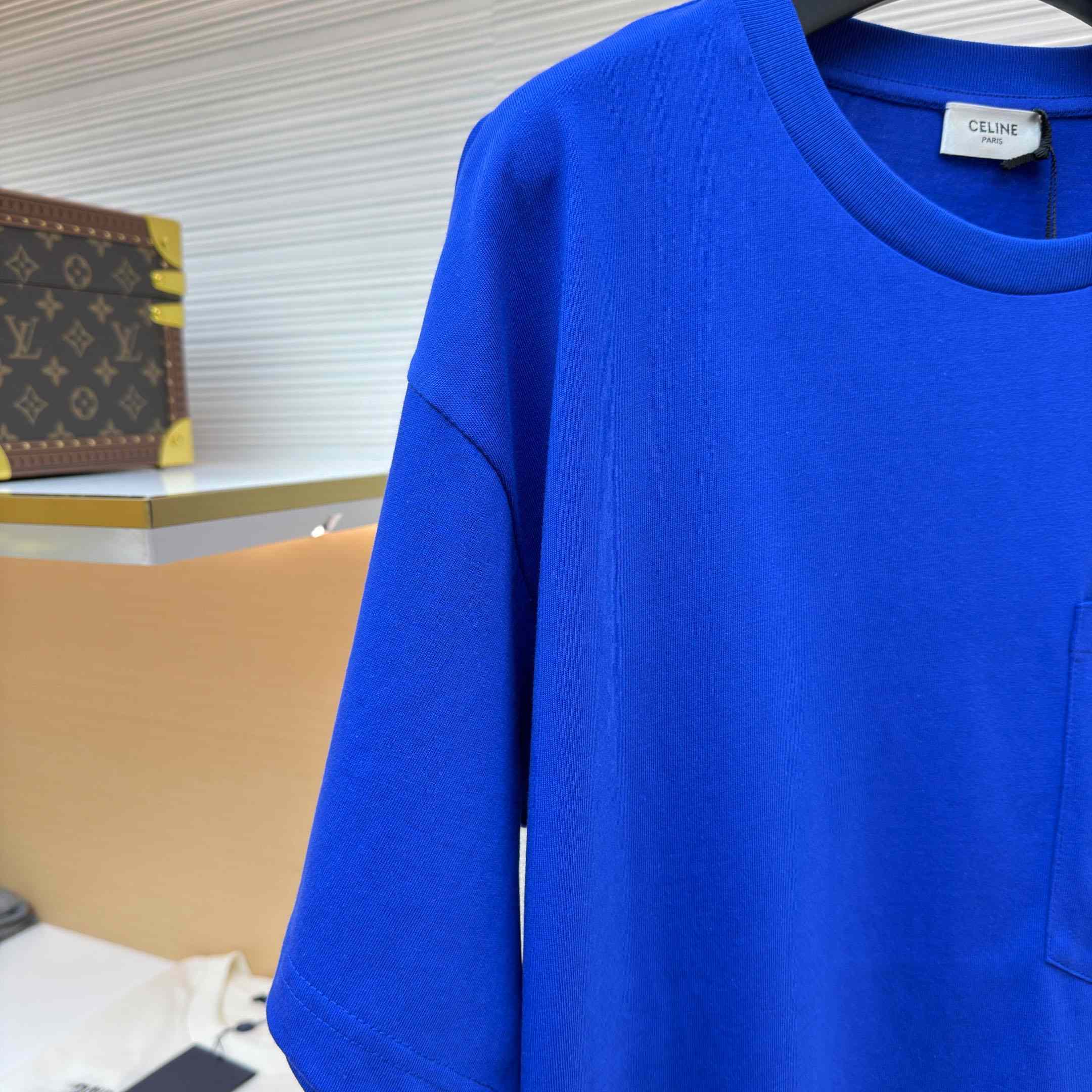 Celine T-SHIRT IN Cotton Jersey - DesignerGu