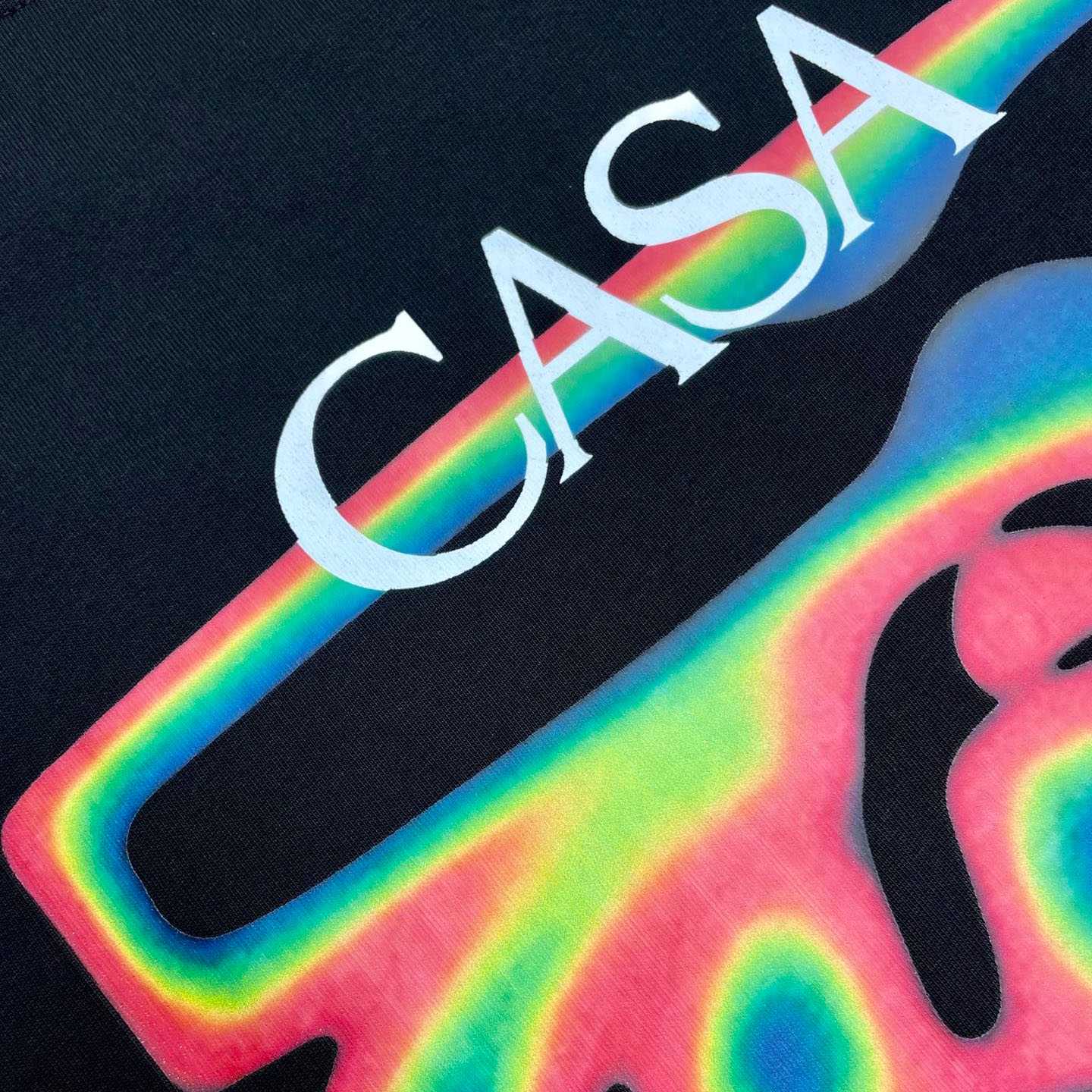 Casablanca Heat Map Logo Short Sleeve T‑Shirt C1125 - DesignerGu
