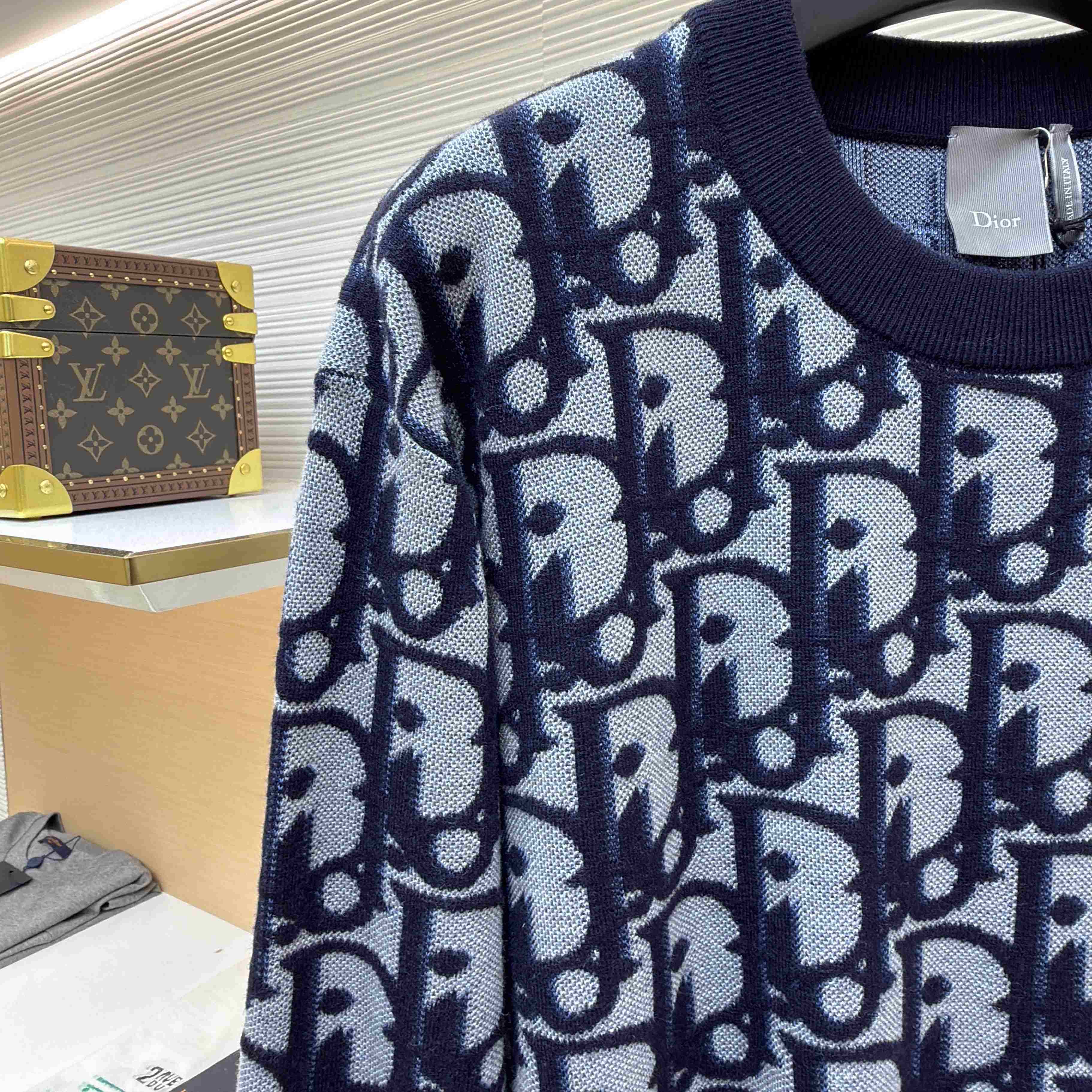 Dior Oblique Sweater  - DesignerGu