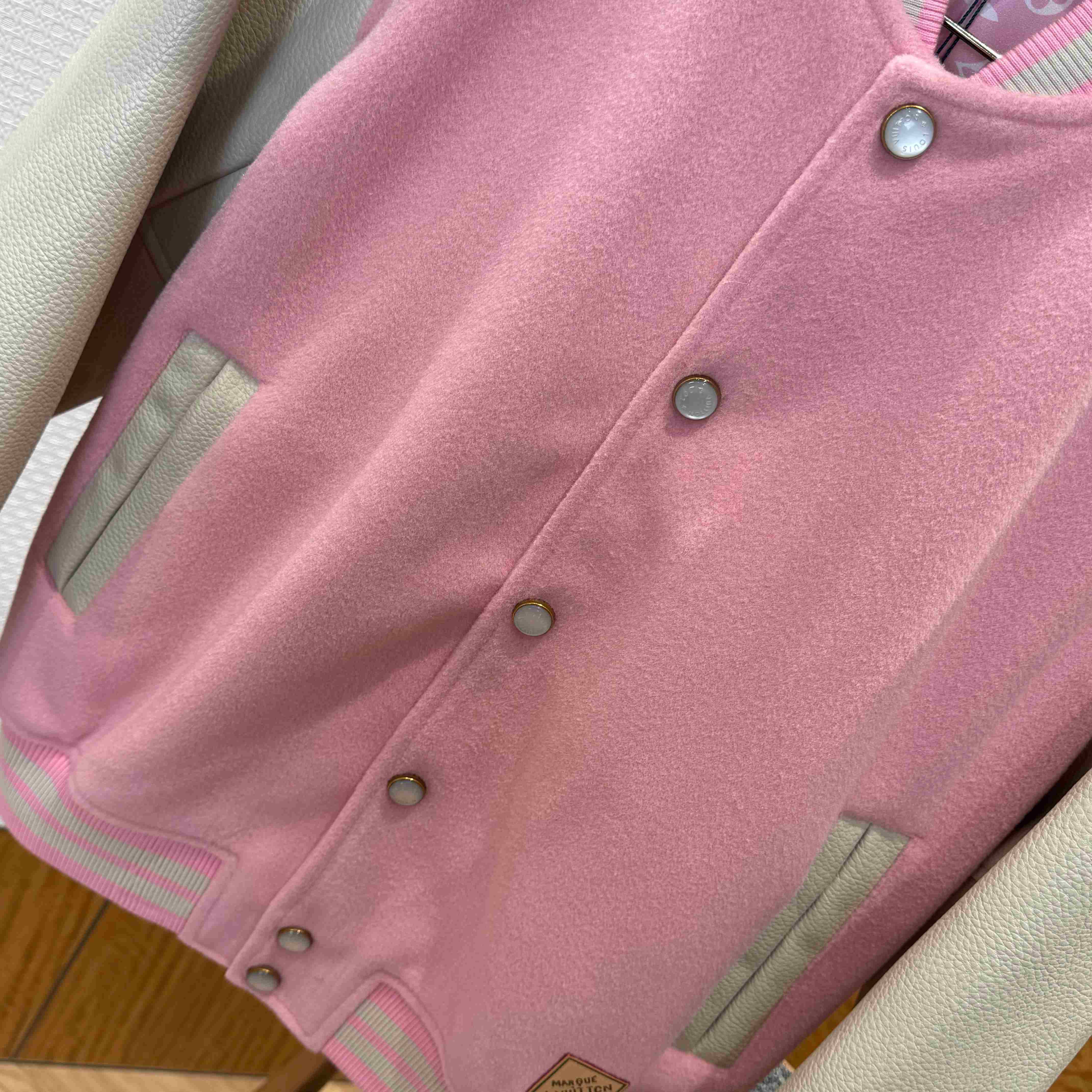 Louis Vuitton Signature Leather Varsity Jacket 1AILZ7 - DesignerGu