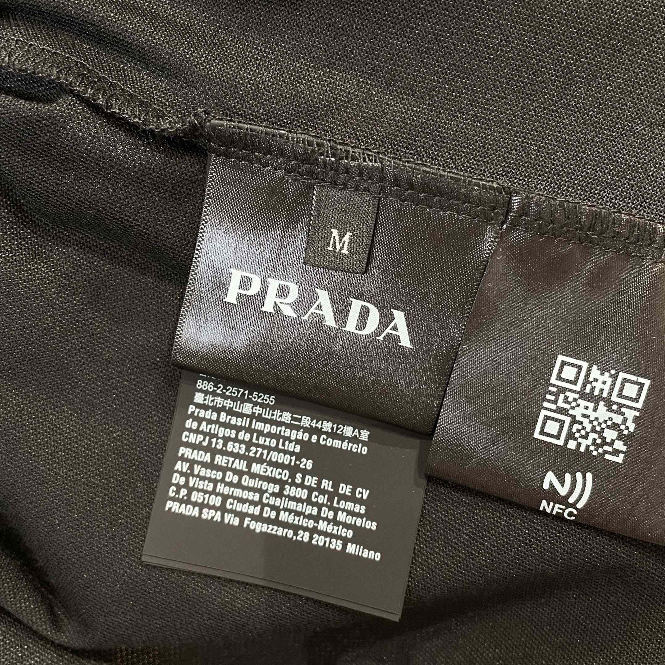 Prada Piqué Polo Shirt - DesignerGu