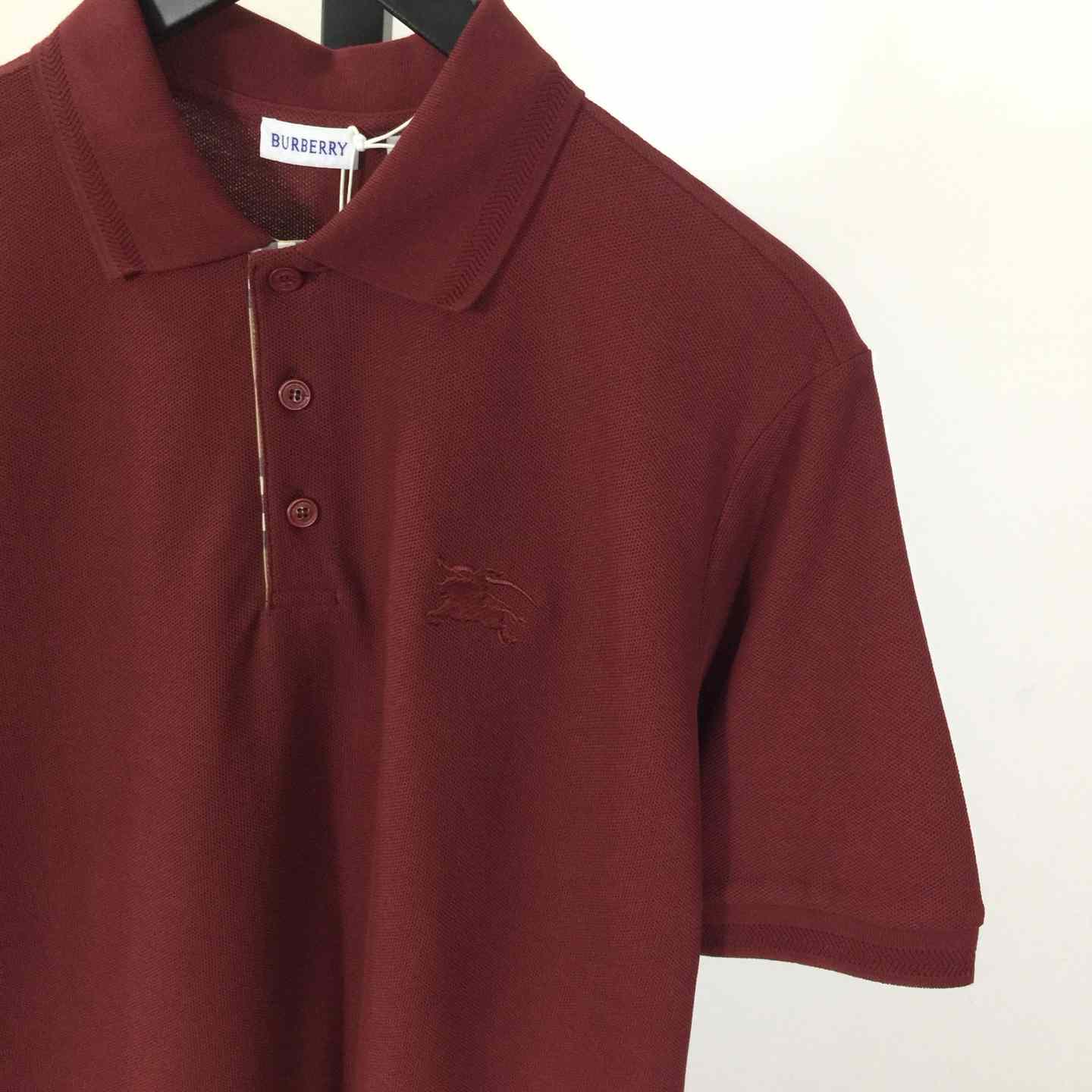 Burberry Cotton Polo Shirt - DesignerGu