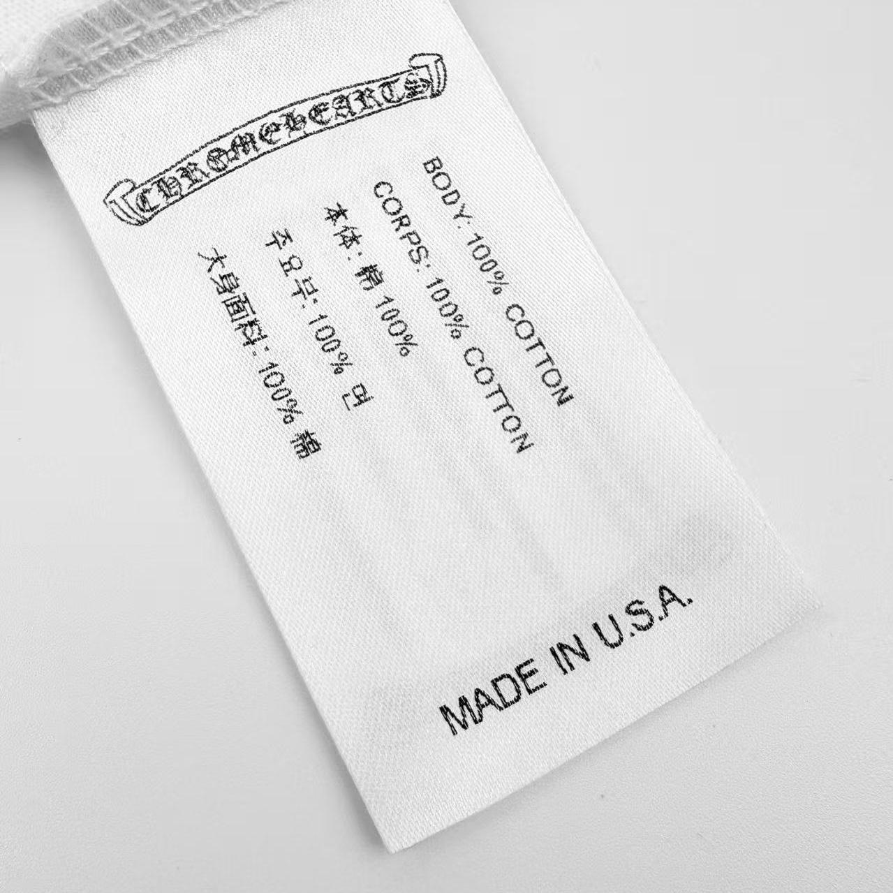 Chrome Hearts Las Vegas Exclusive Horseshoe Logo Pocket T-Shirt 'White' - DesignerGu