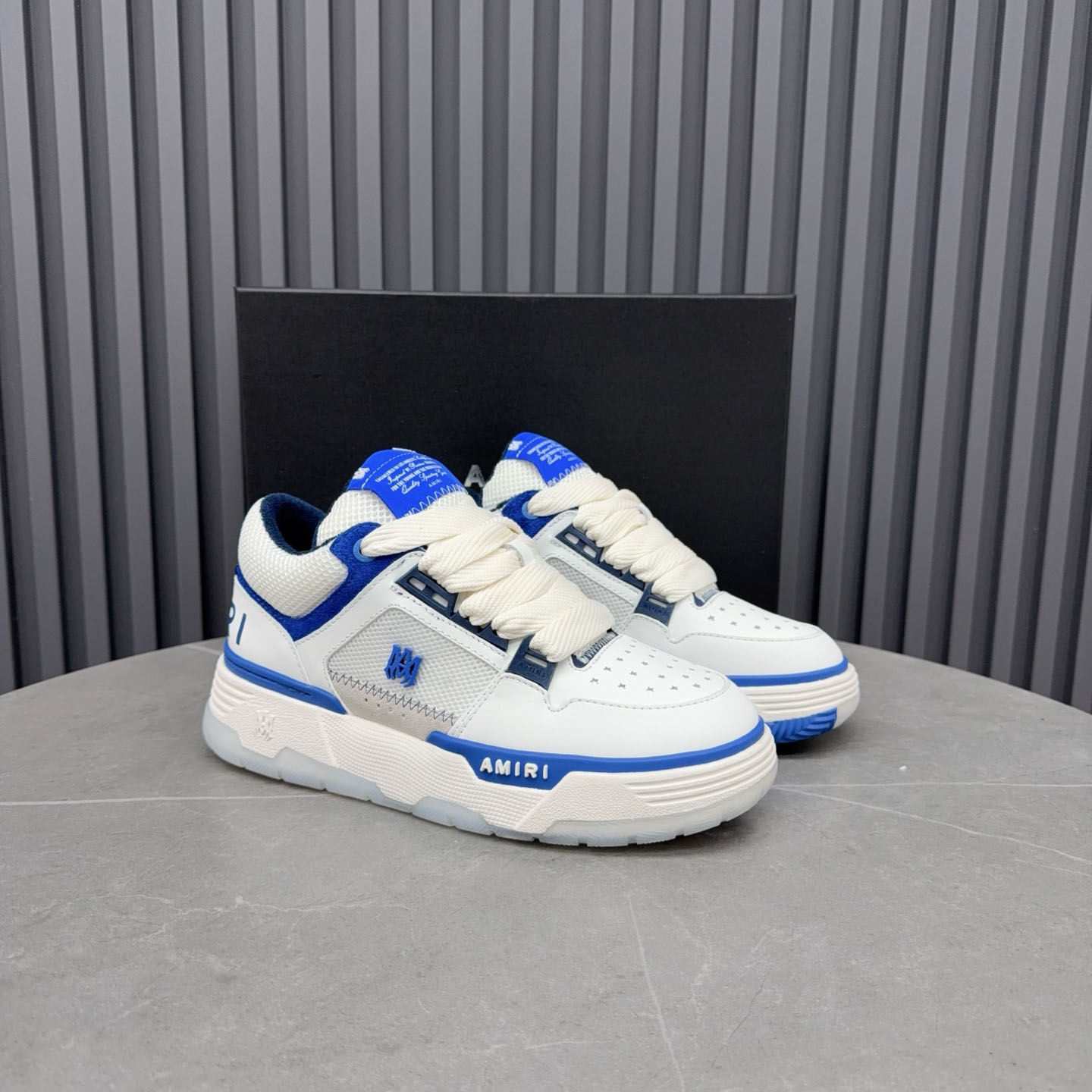 Amiri MA-1 'White Navy' - DesignerGu