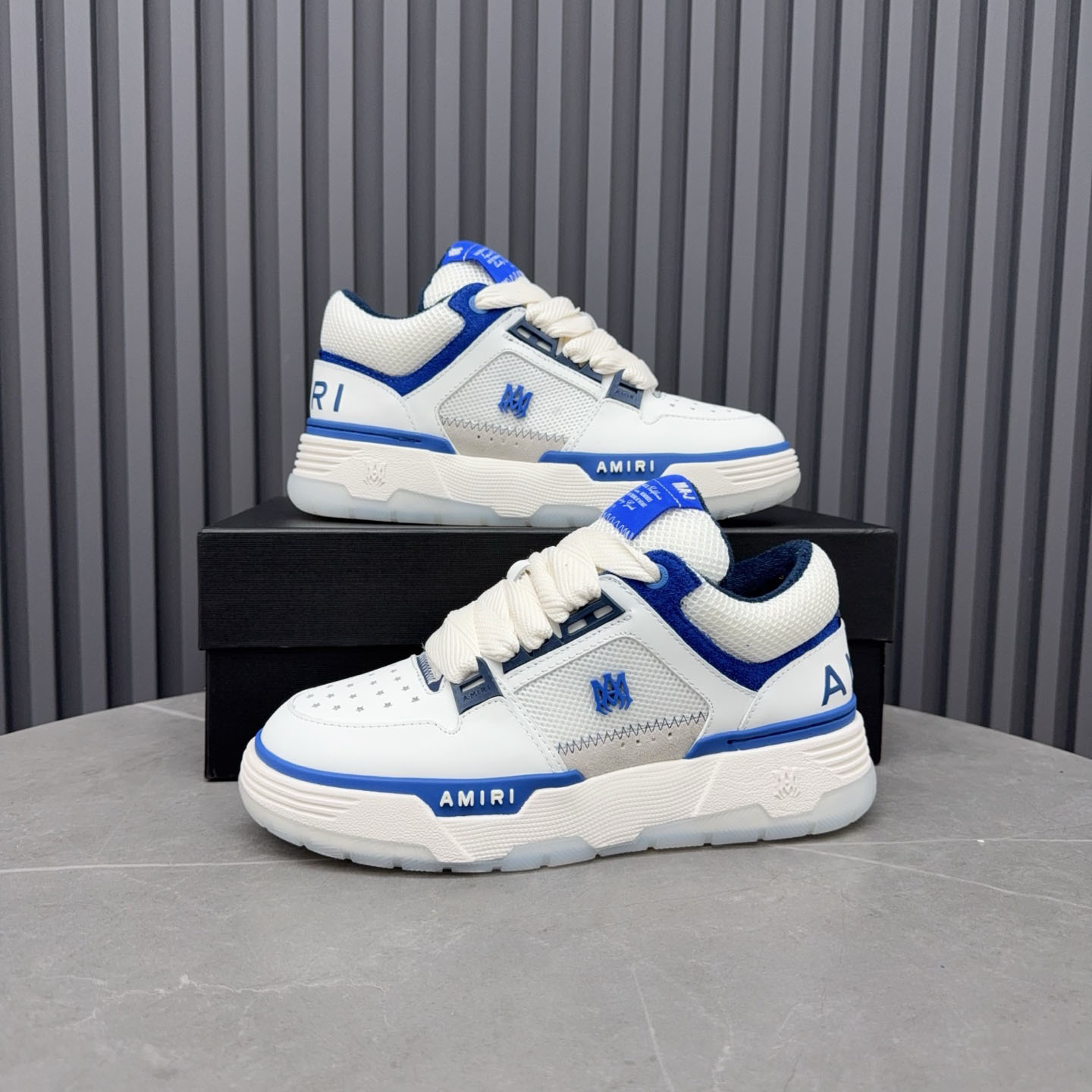 Amiri MA-1 'White Navy' - DesignerGu