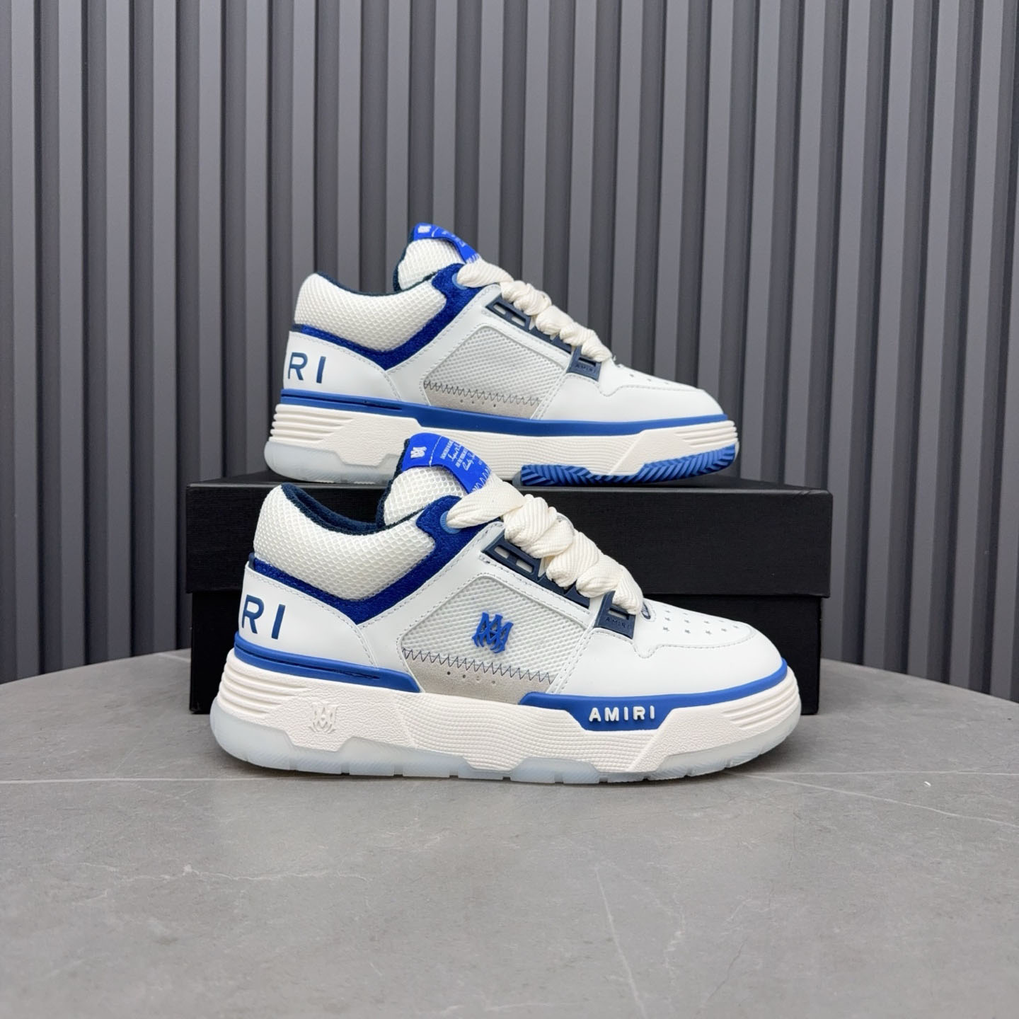 Amiri MA-1 'White Navy' - DesignerGu