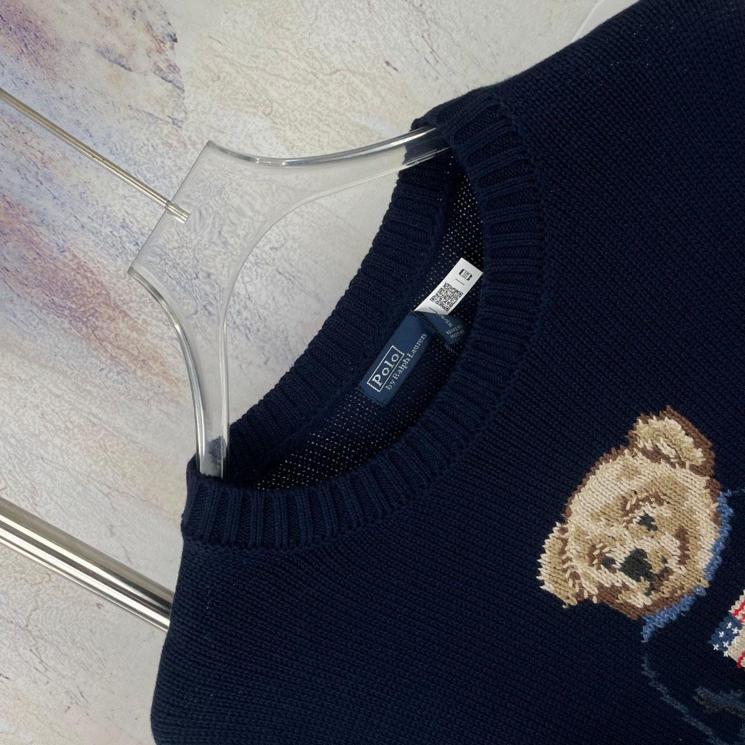 Ralph Lauren Polo Bear Cotton Sweater - DesignerGu