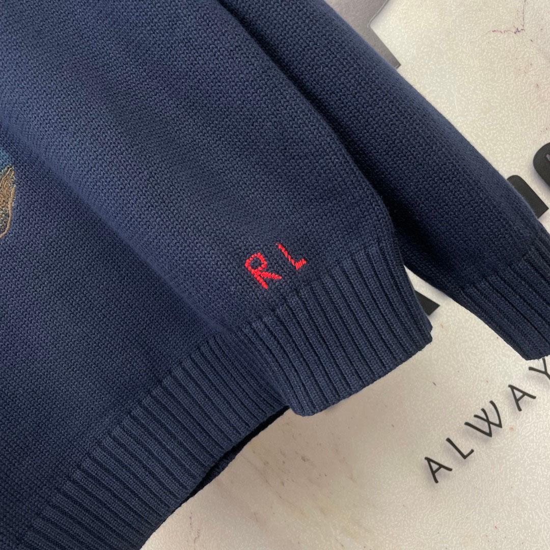 Ralph Lauren Polo Bear Cotton Sweater - DesignerGu