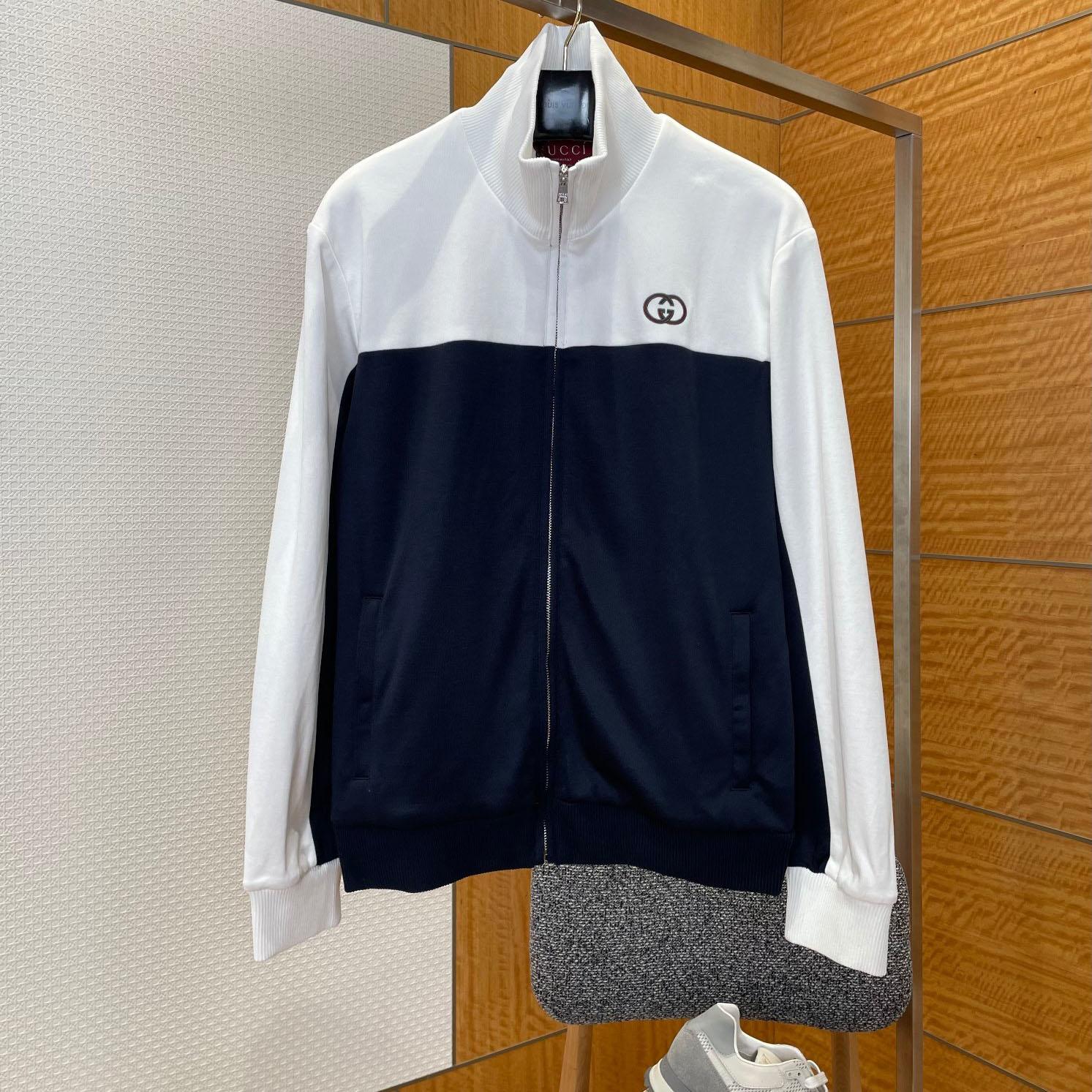 Gucci Technical Jersey Zip Jacket - DesignerGu