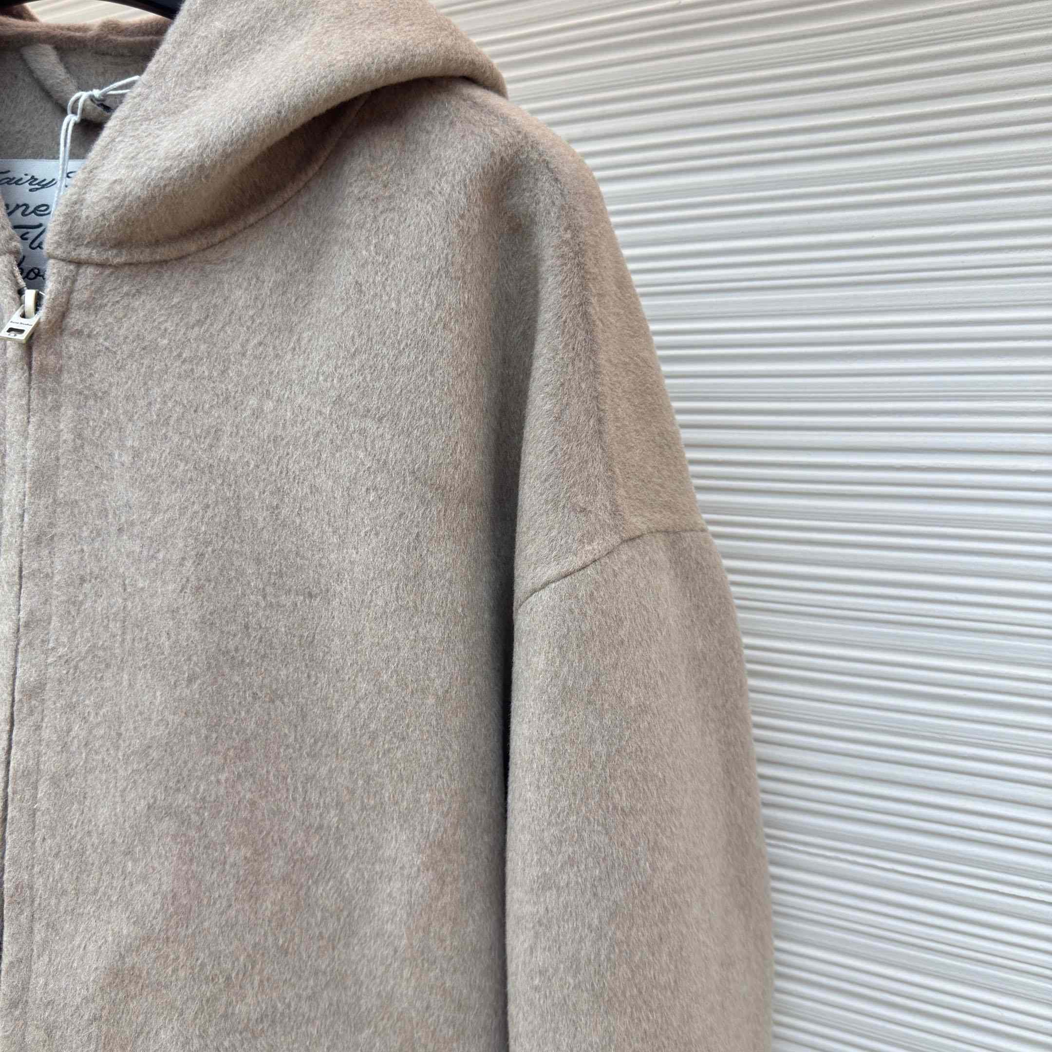 Acne Studios Cashmere Jacket With Hood - DesignerGu
