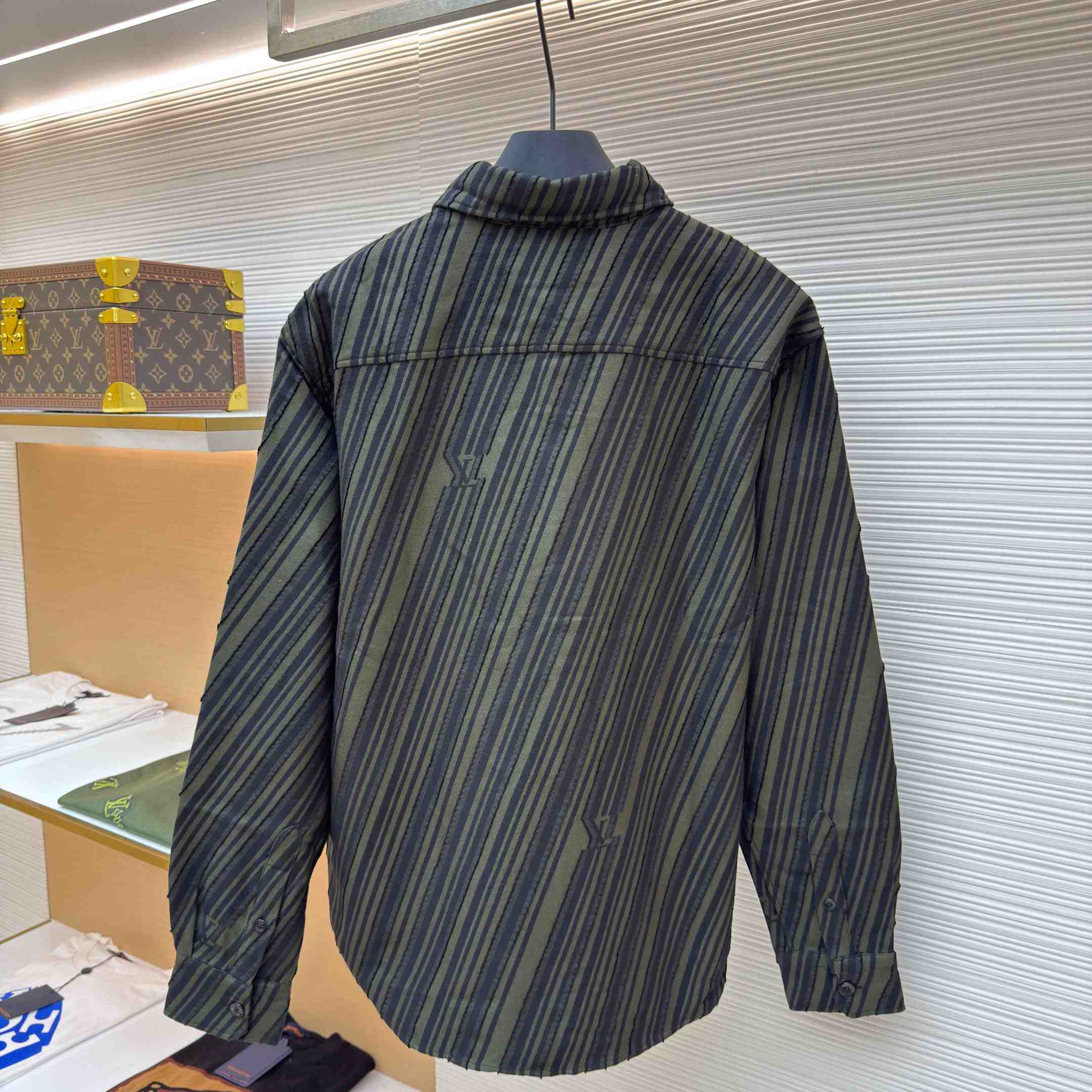 Louis Vuitton Cotton Jacquard Shirt - DesignerGu