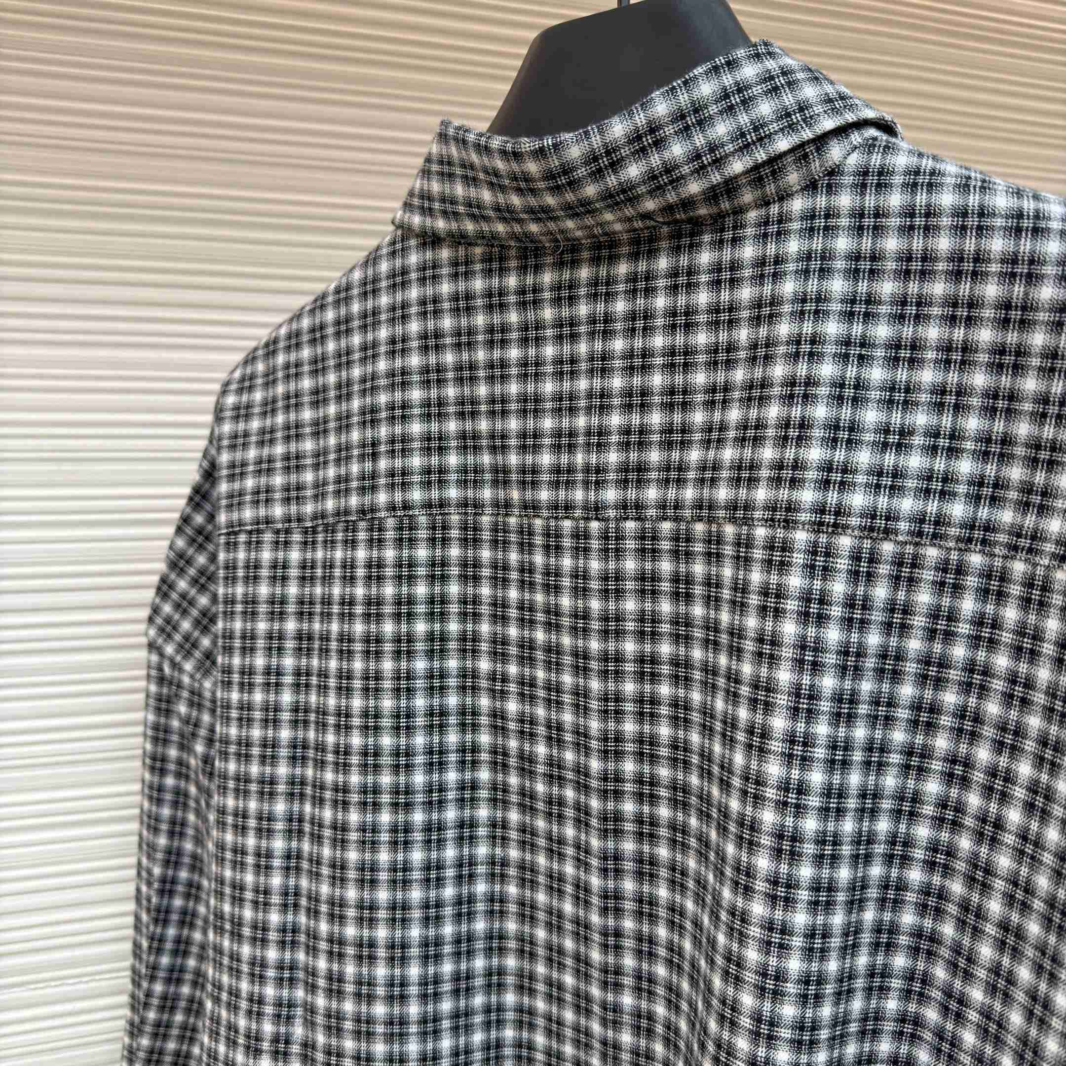 Acne Studios Flannel Button-up Shirt - DesignerGu