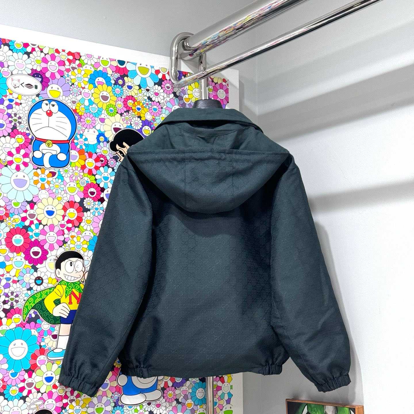 Gucci Reversible Cotton Ripstop Zip Jacket - DesignerGu