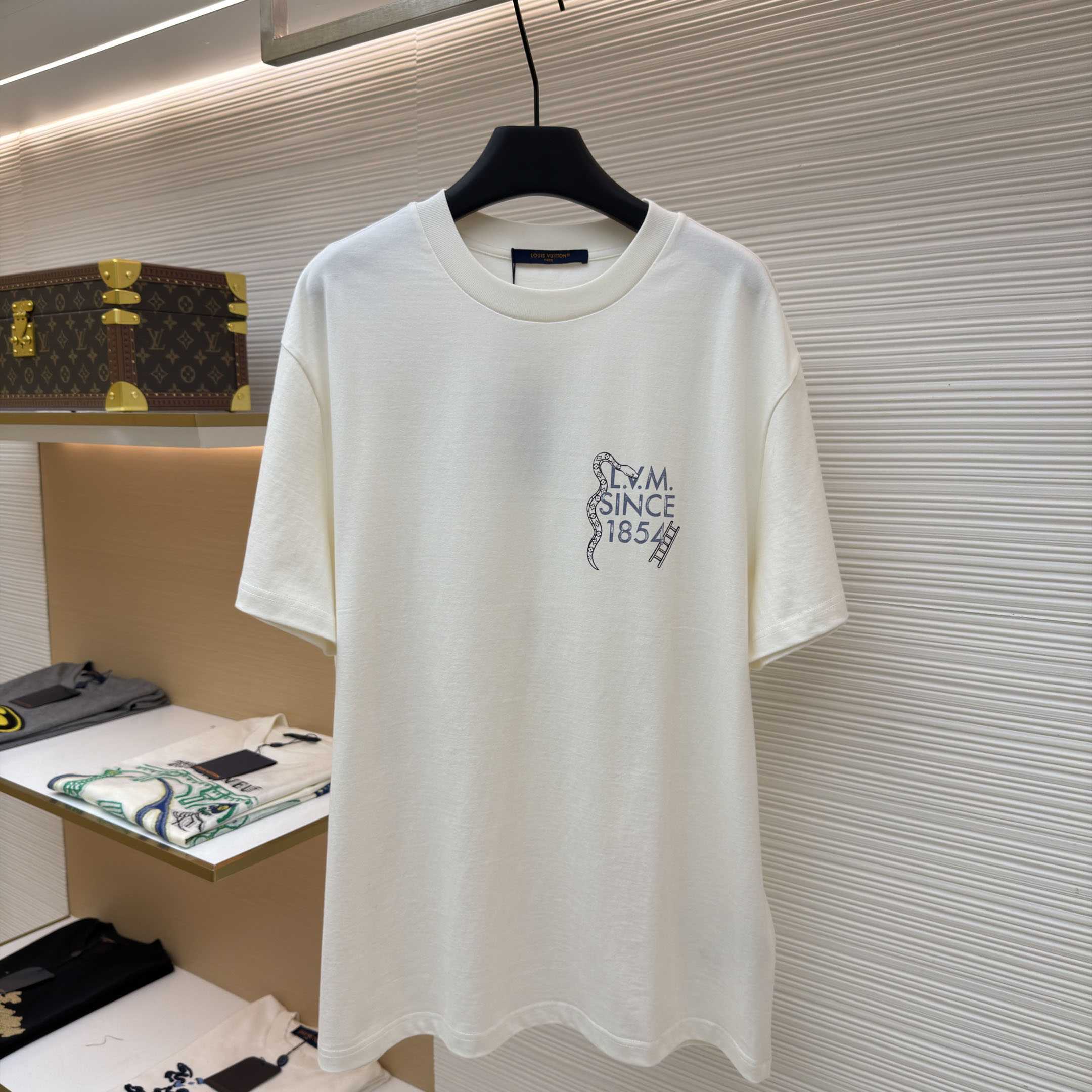 Louis Vuitton Printed T-Shirt 1AJUD5 - DesignerGu