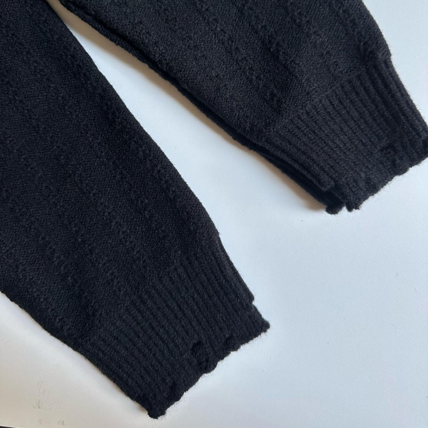 Enfants Riches Déprimés Oversized Cable-knit Cashmere Sweater - DesignerGu