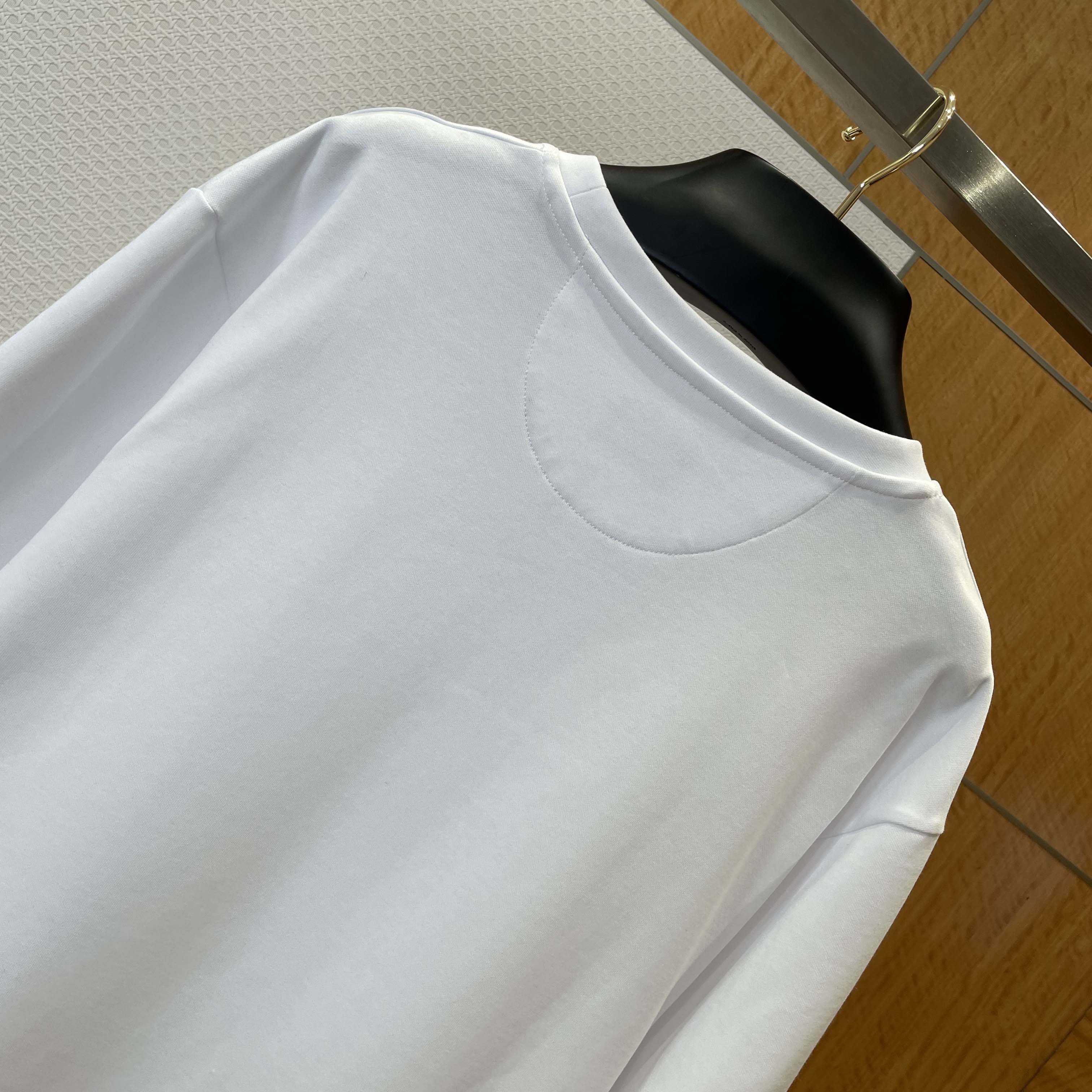 Fendi White Cotton T-shirt - DesignerGu