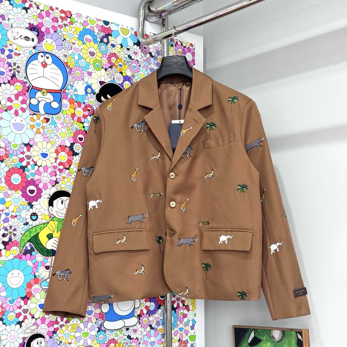 Louis Vuitton LV x The Darjeeling Limited Single-Breasted Jacket   1AJVIU - DesignerGu