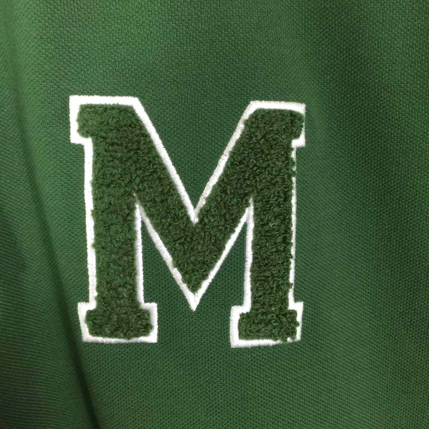 Moncler Monogram Cotton Piquet Polo Shirt - DesignerGu