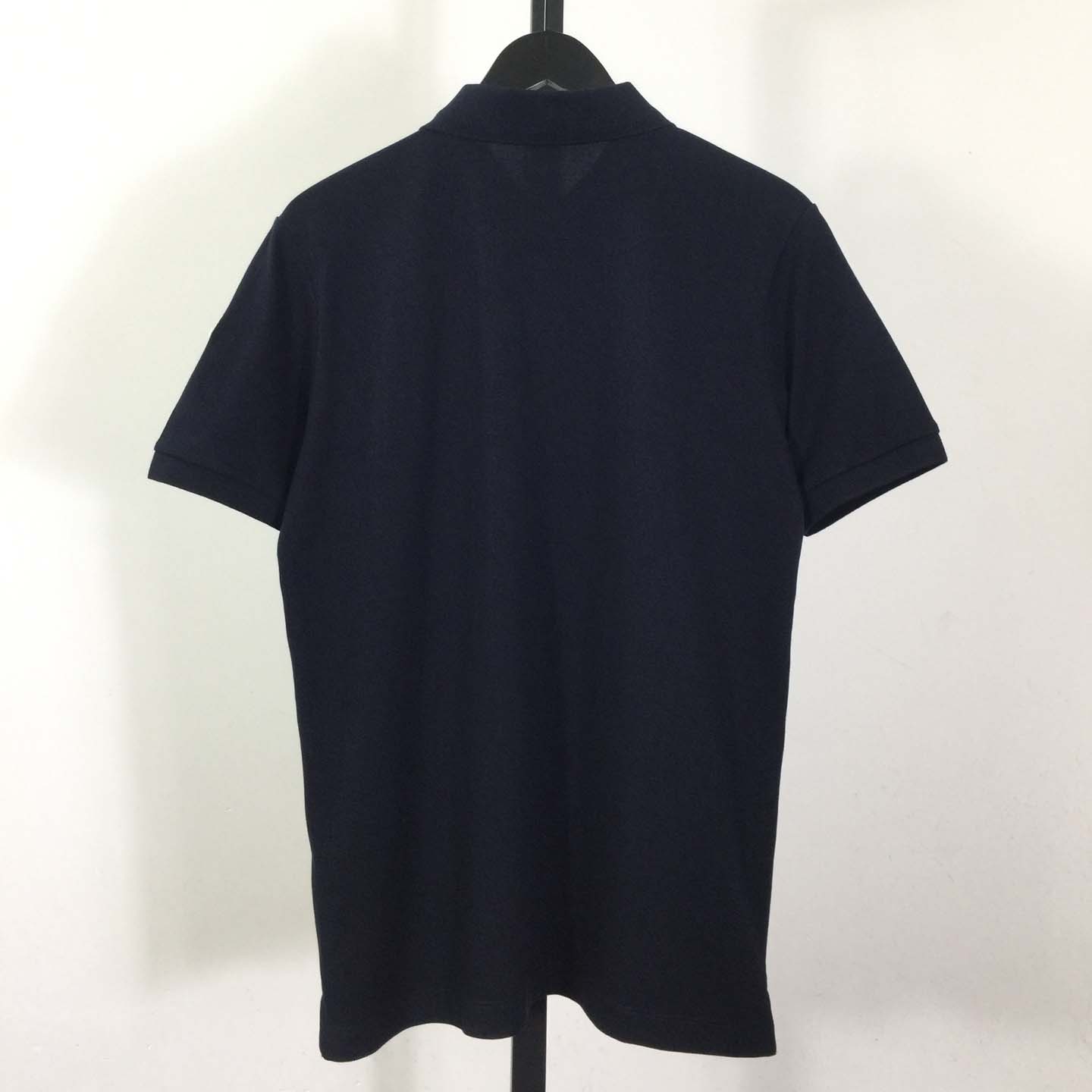 Moncler Monogram Cotton Piquet Polo Shirt - DesignerGu