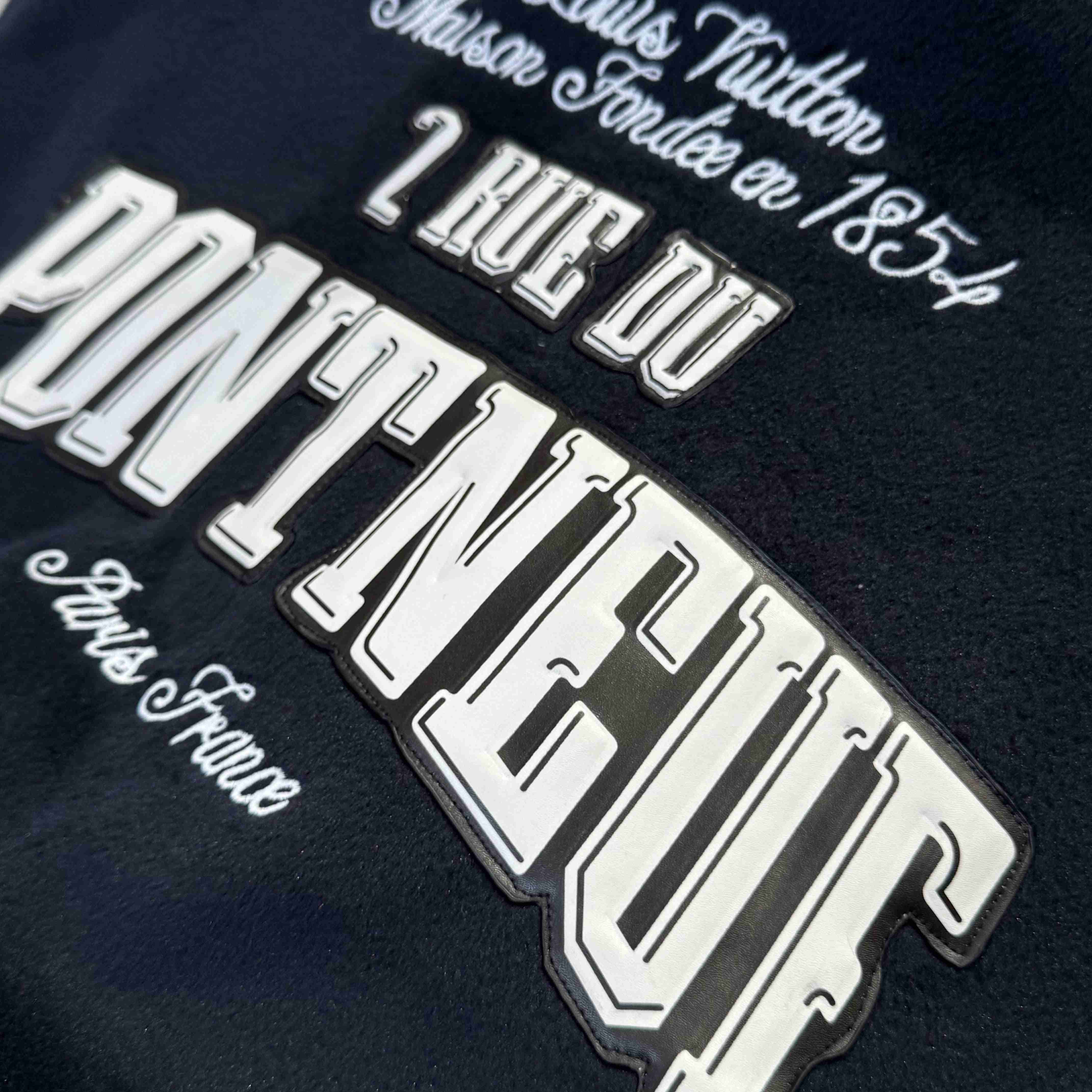 Louis Vuitton Leather Signature Varsity Jacket 1AILZC - DesignerGu