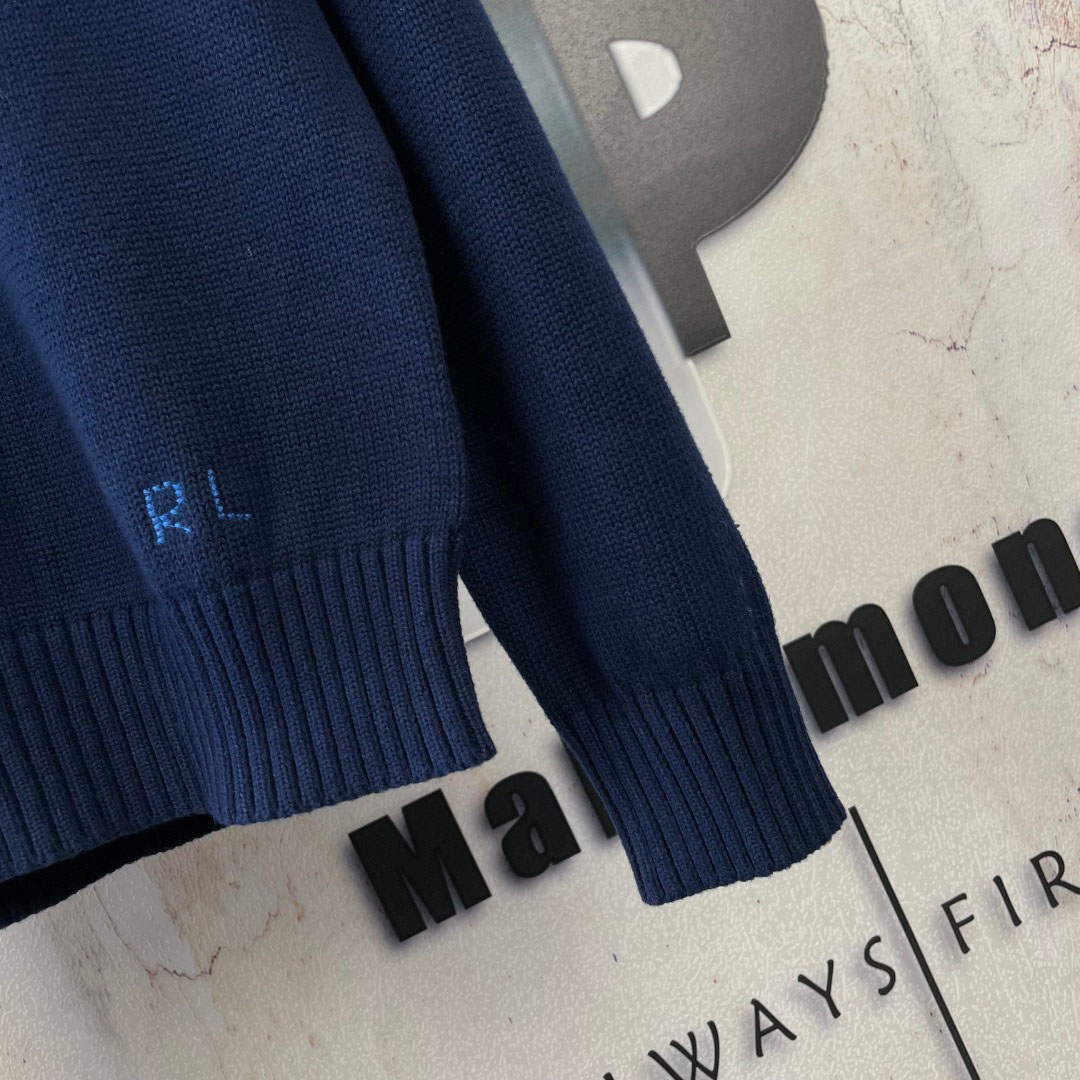 Ralph Lauren Polo Bear Cotton Sweater - DesignerGu