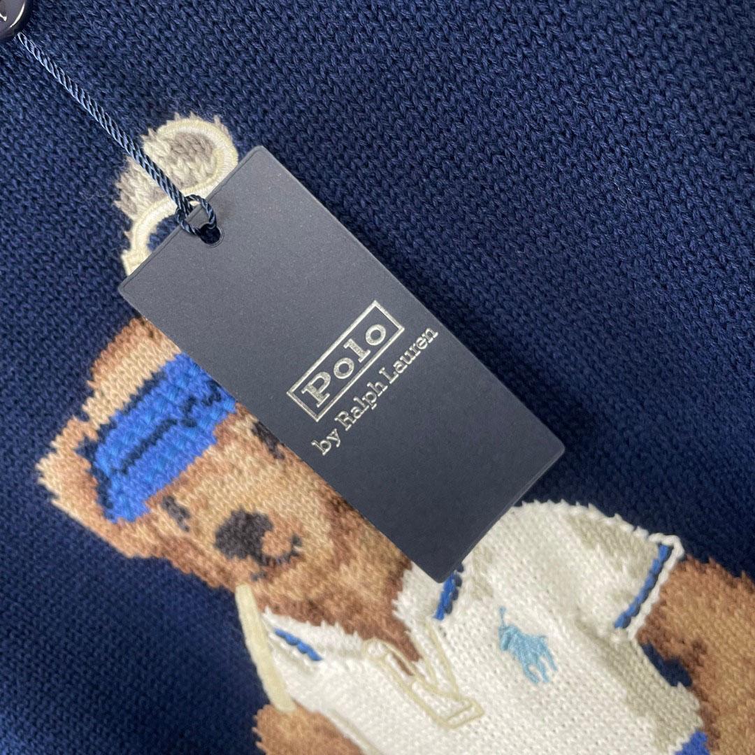 Ralph Lauren Polo Bear Cotton Sweater - DesignerGu