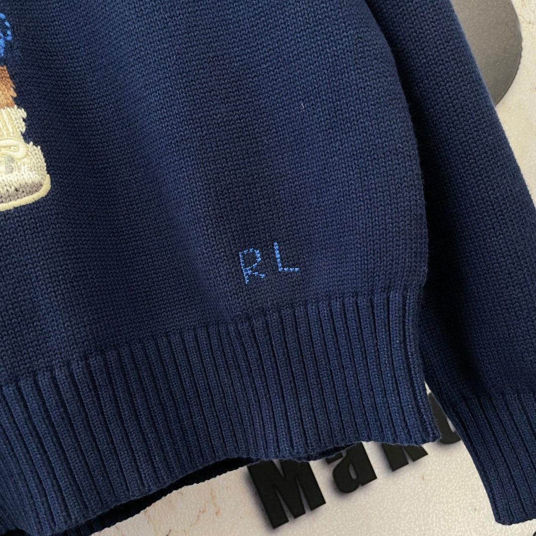 Ralph Lauren Polo Bear Cotton Sweater - DesignerGu
