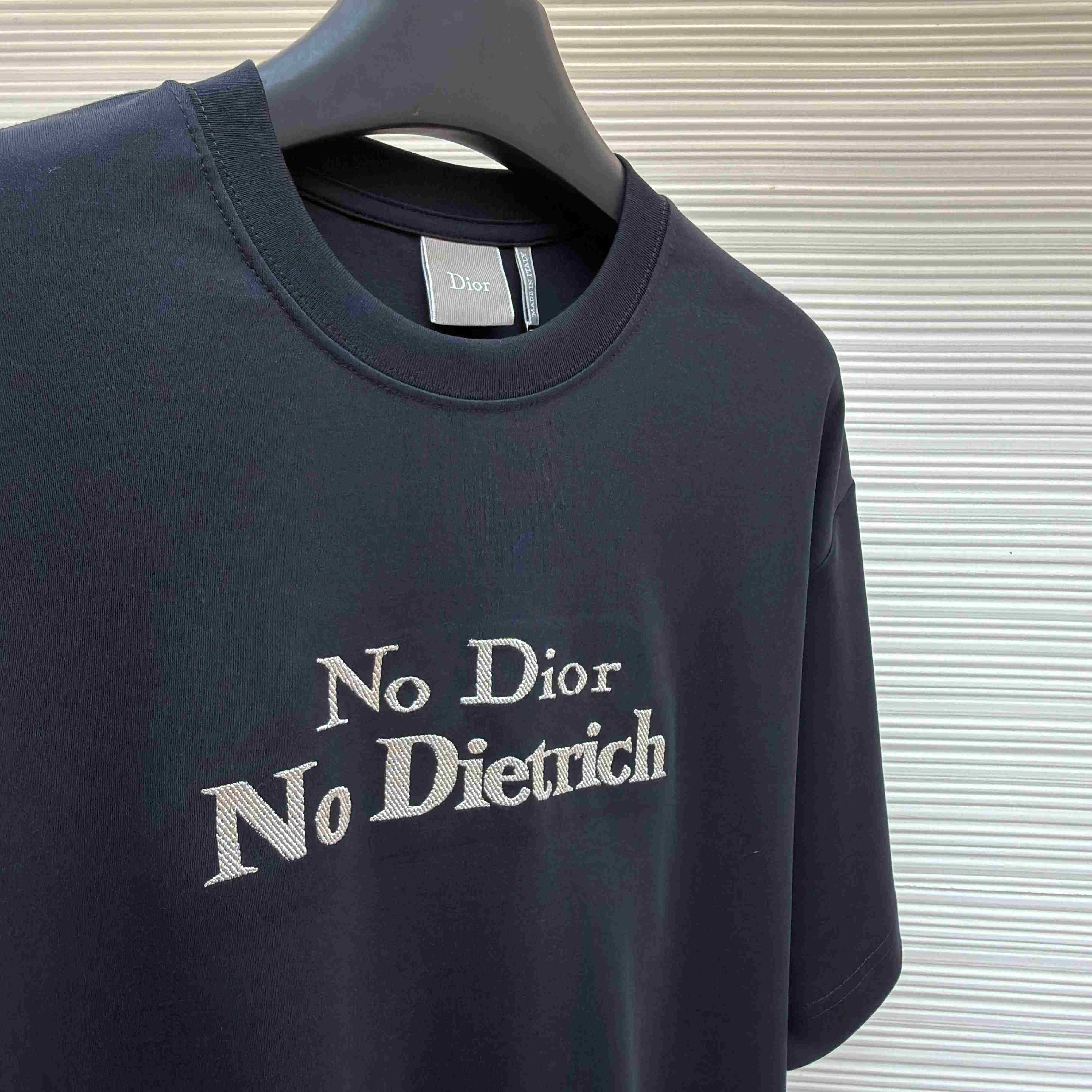  Dior T-Shirt With Embroidery - DesignerGu