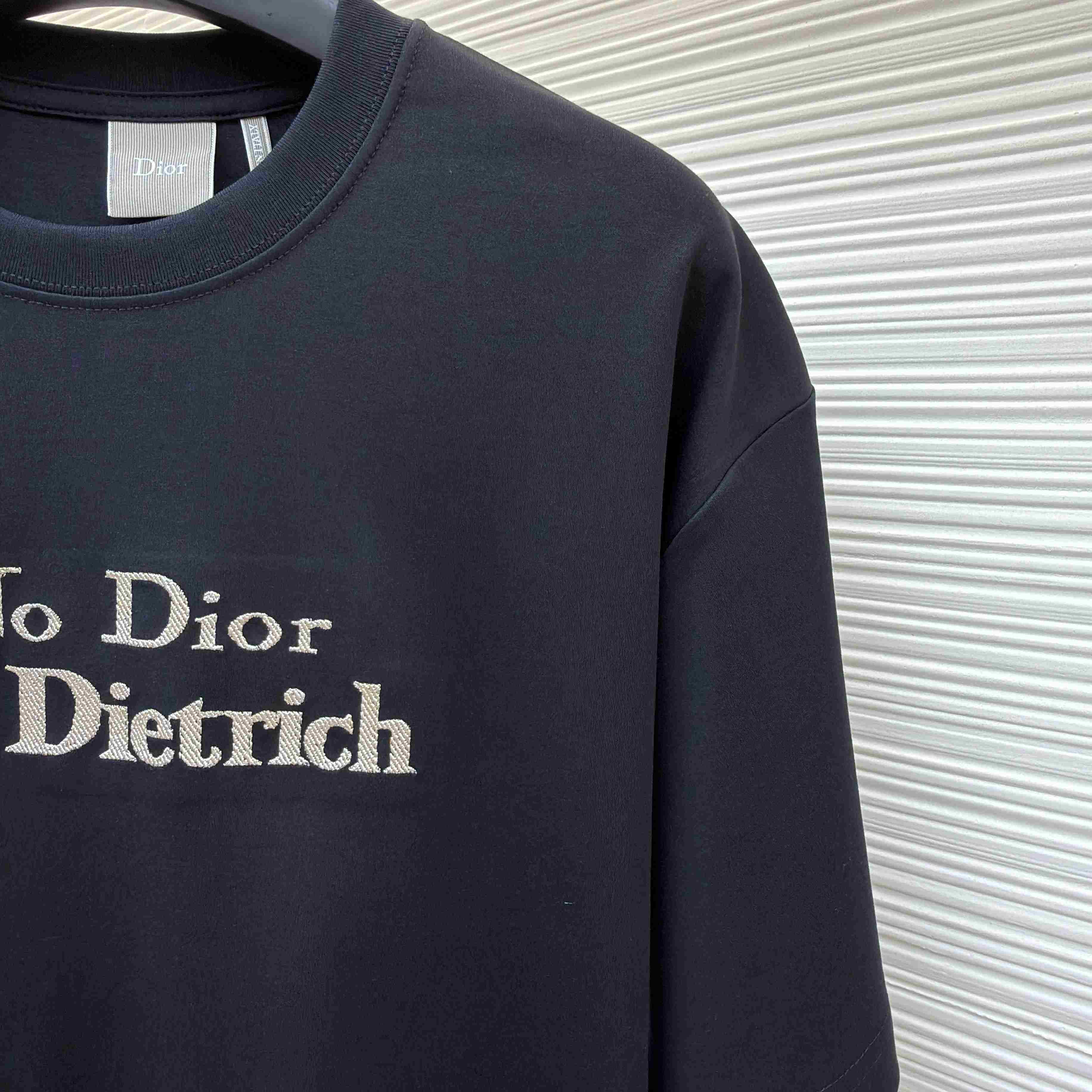  Dior T-Shirt With Embroidery - DesignerGu