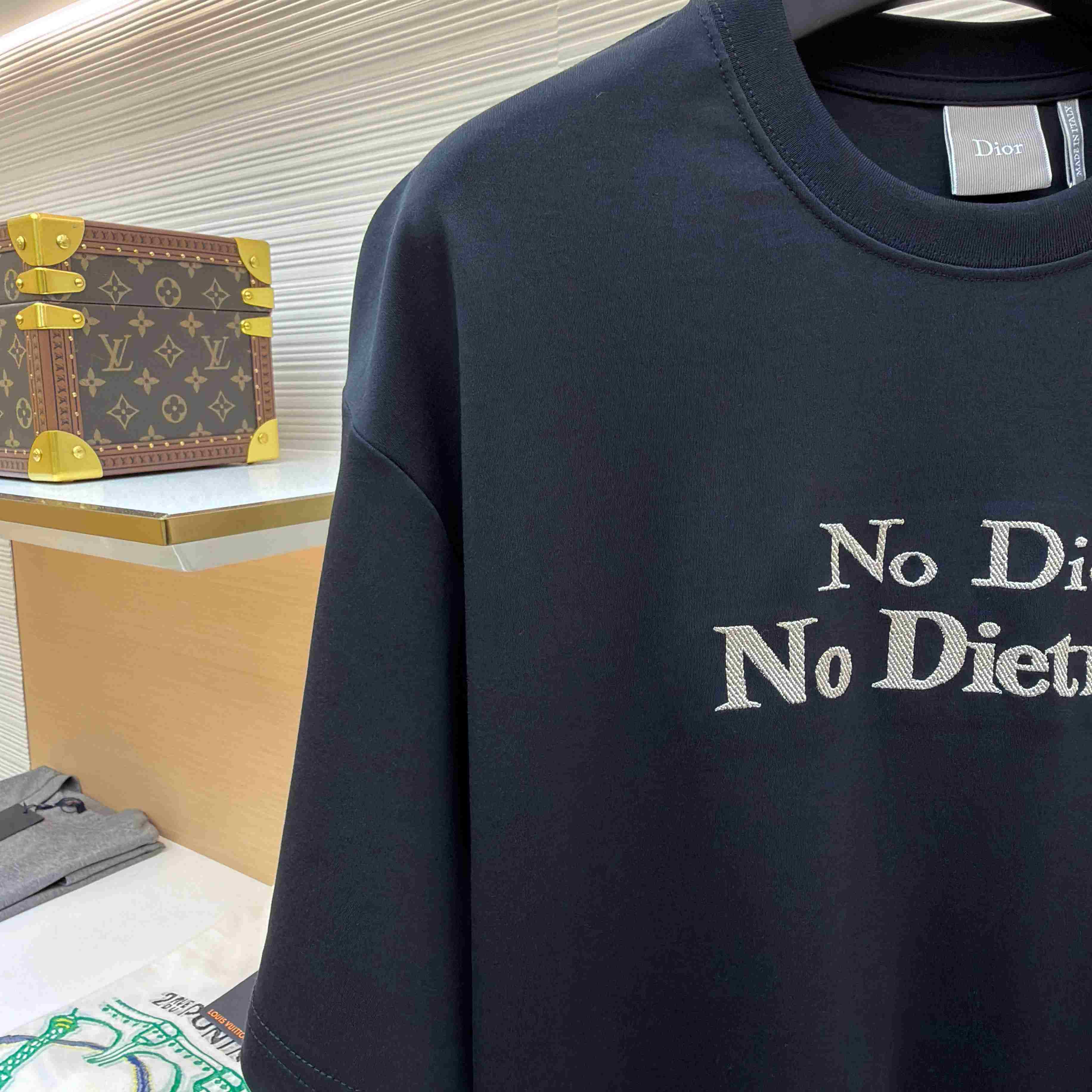 Dior T-Shirt With Embroidery - DesignerGu