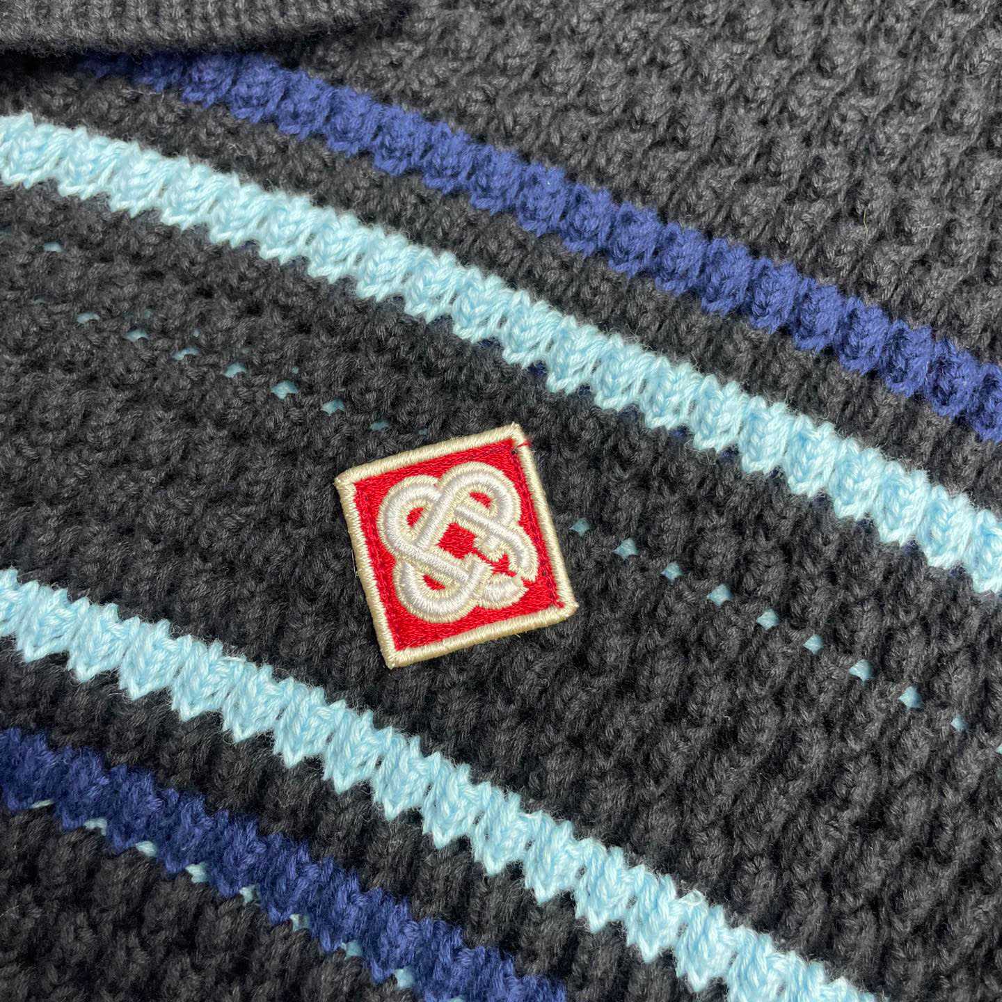 Casablanca Tennis Cotton Crochet Short Sleeve Shirt D0116 - DesignerGu